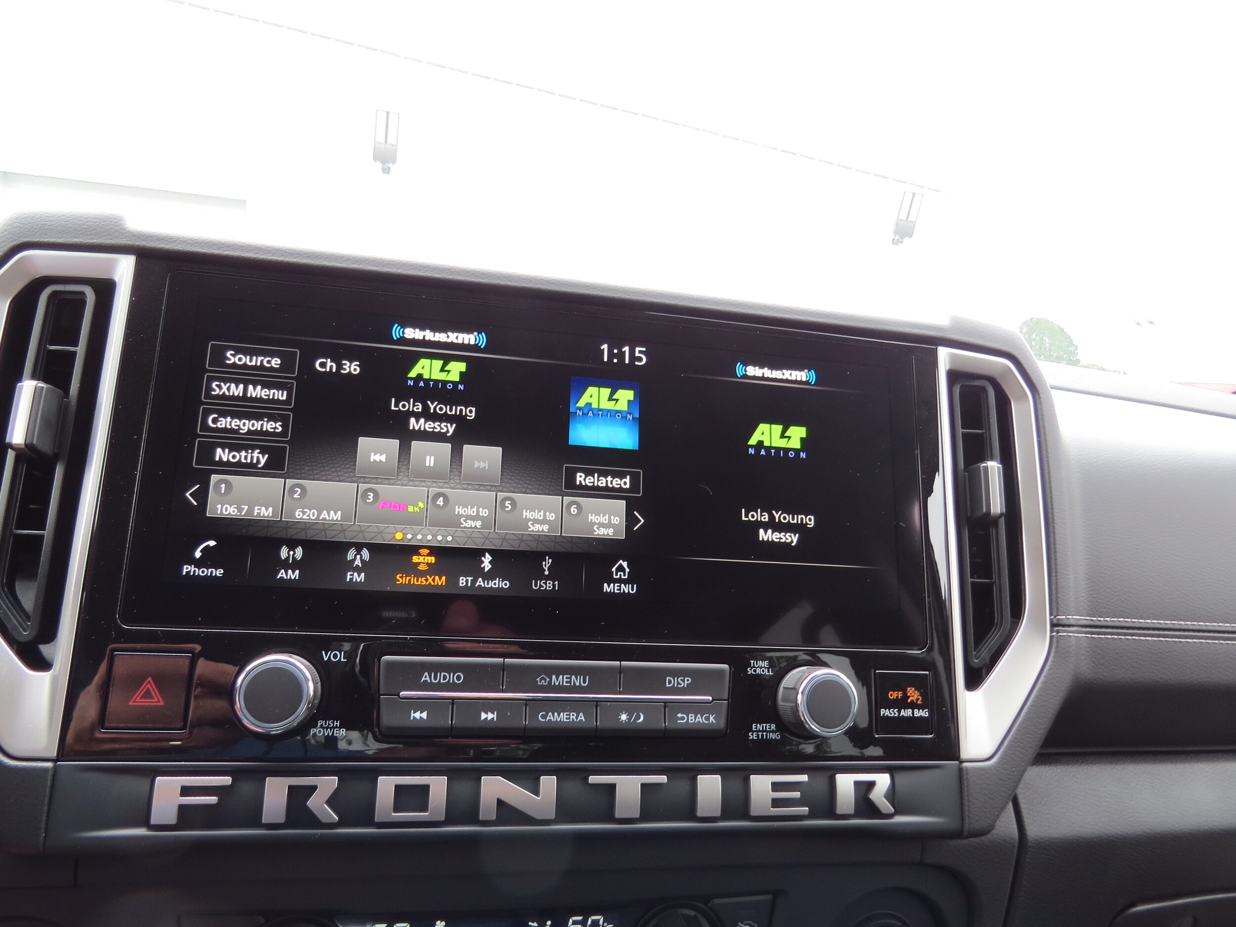 2025 Nissan Frontier SV Glacier White at Griffin Nissan