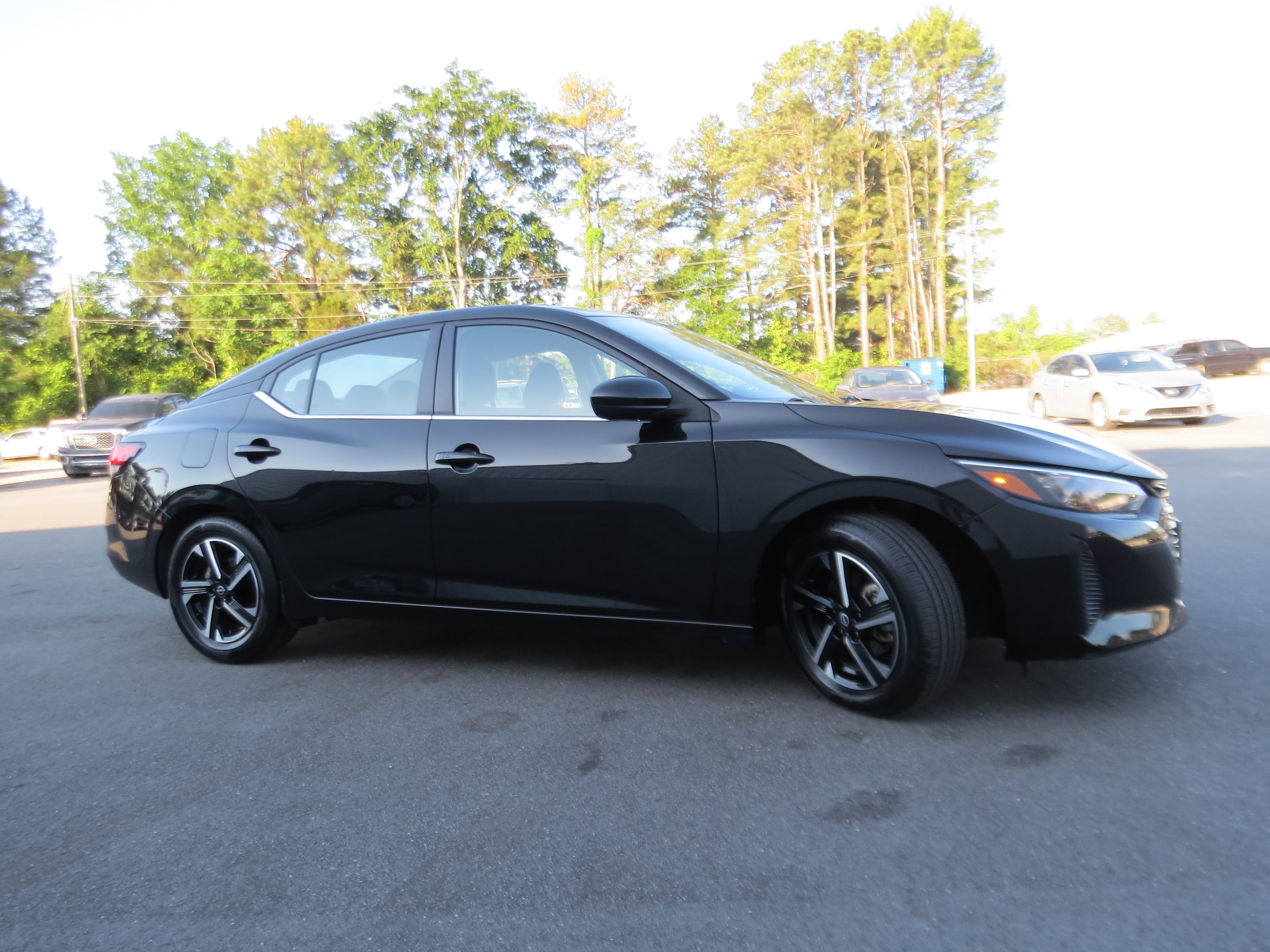 2025 Nissan Sentra SV Super Black at Griffin CDJR
