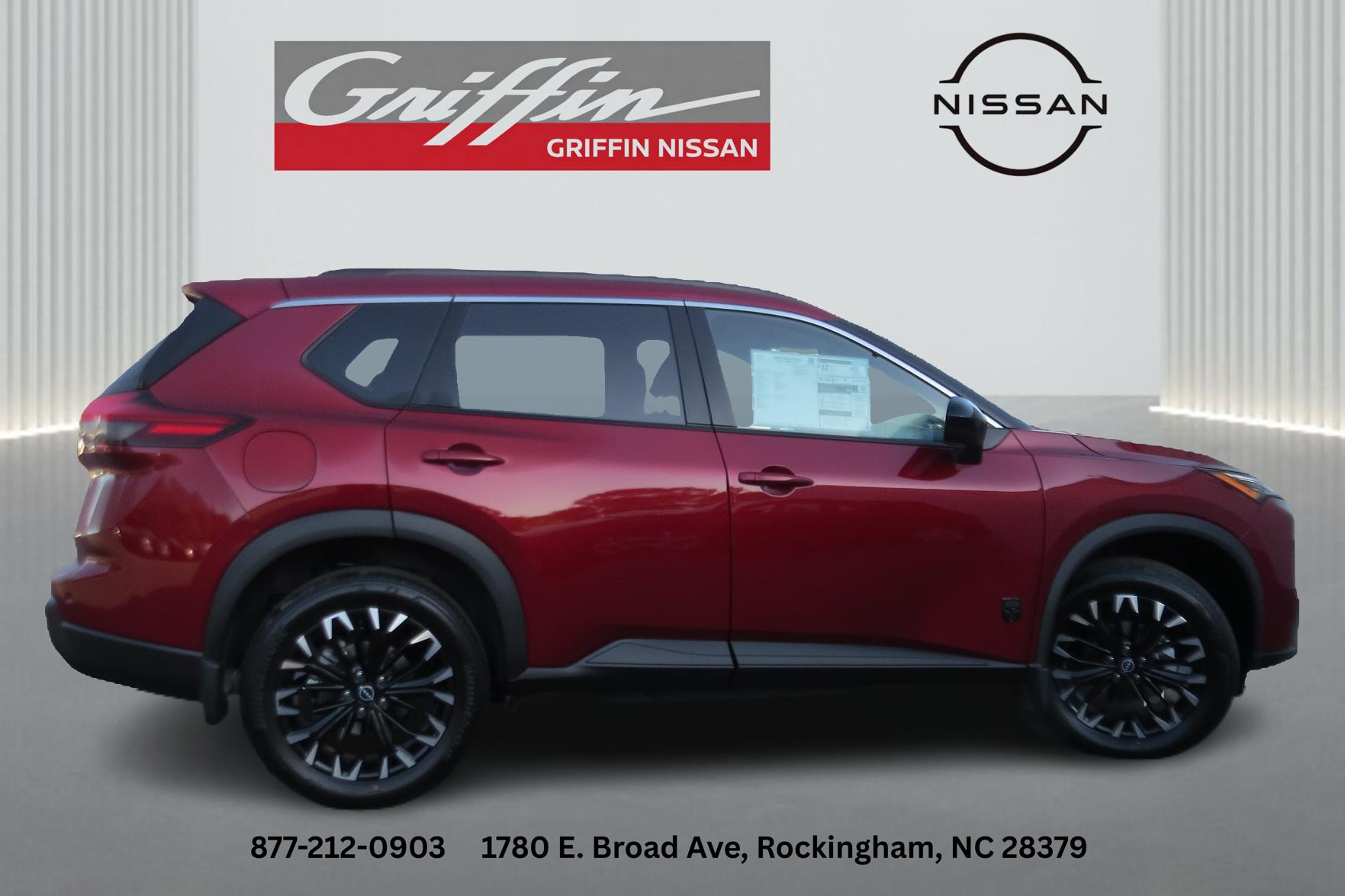 2026 Nissan Rogue Dark Armor Scarlet Ember Tintcoat at Griffin Nissan