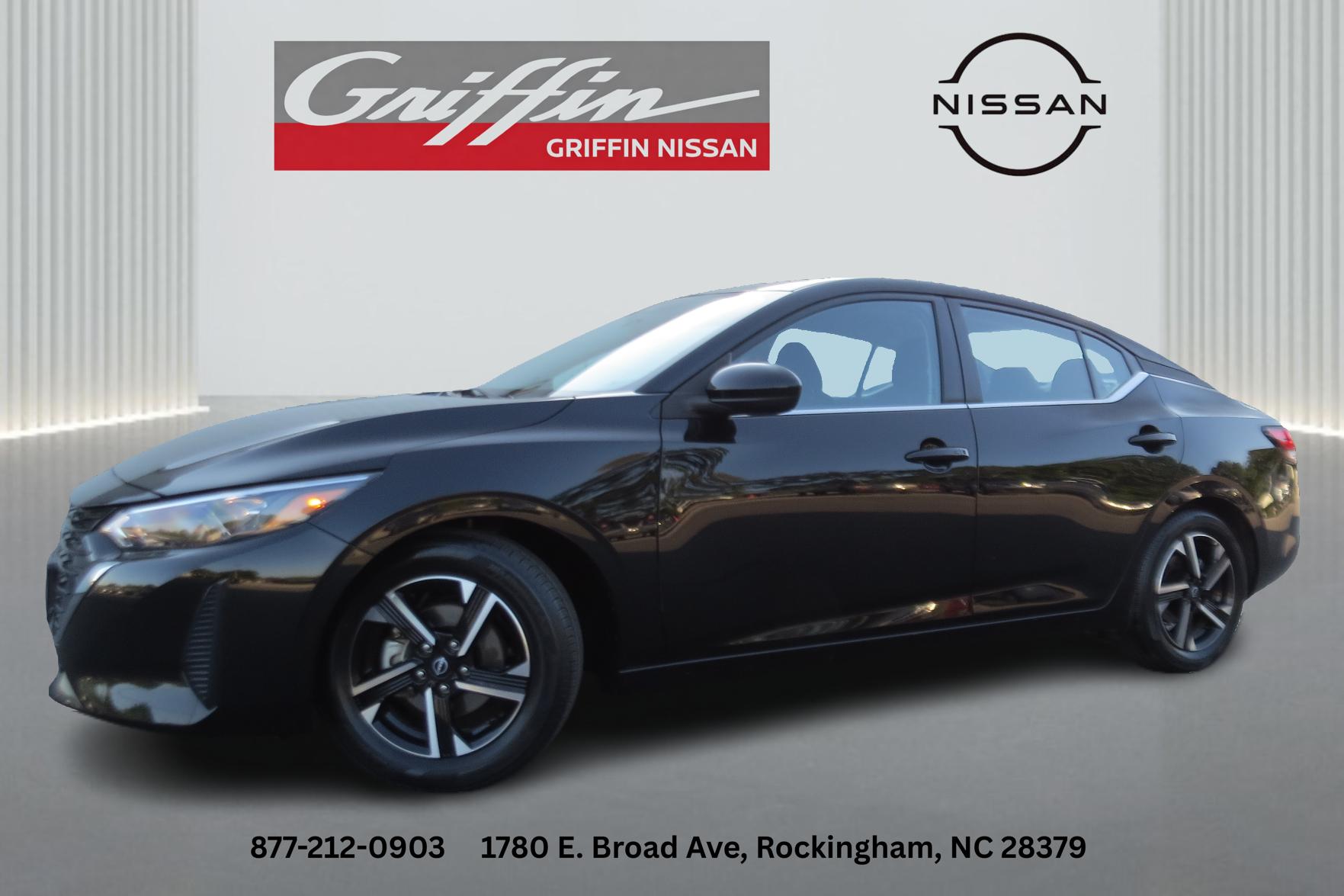 2025 Nissan Sentra SV Super Black at Griffin CDJR