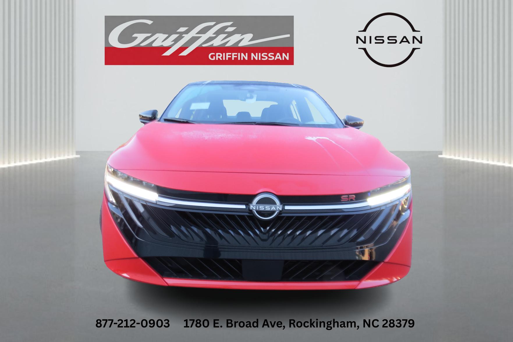 2026 Nissan Sentra SR Energetic Ember/Super Black at Griffin Nissan