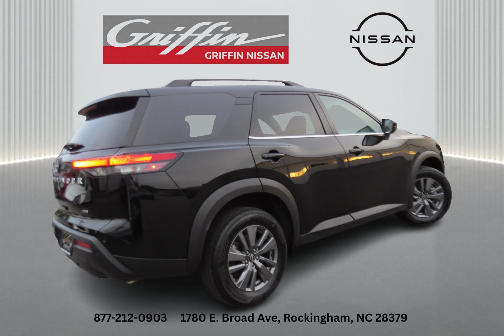 2025 Nissan Pathfinder SV Super Black at Griffin Nissan