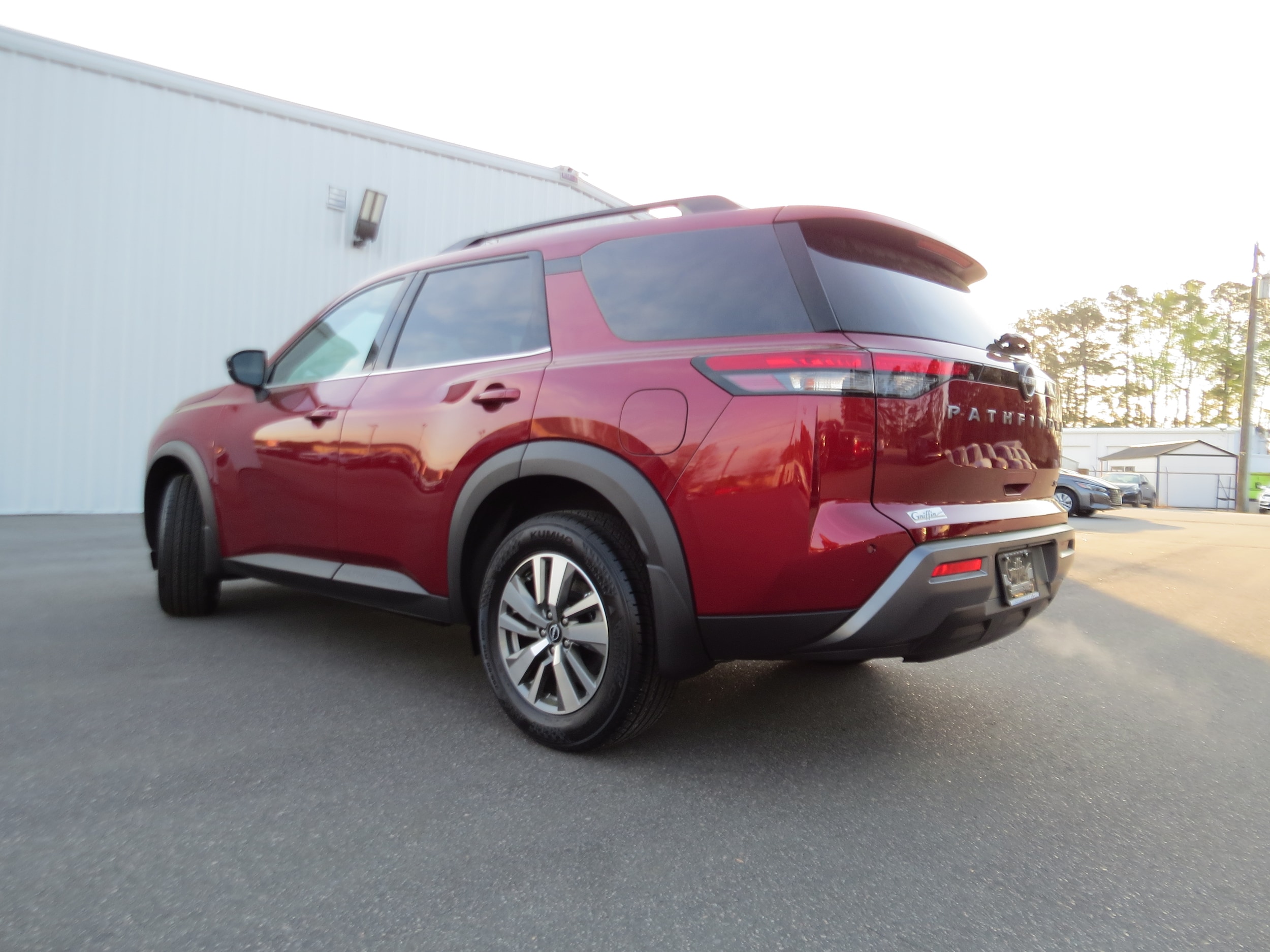 2026 Nissan Pathfinder SL Scarlet Ember Tintcoat at Griffin Nissan