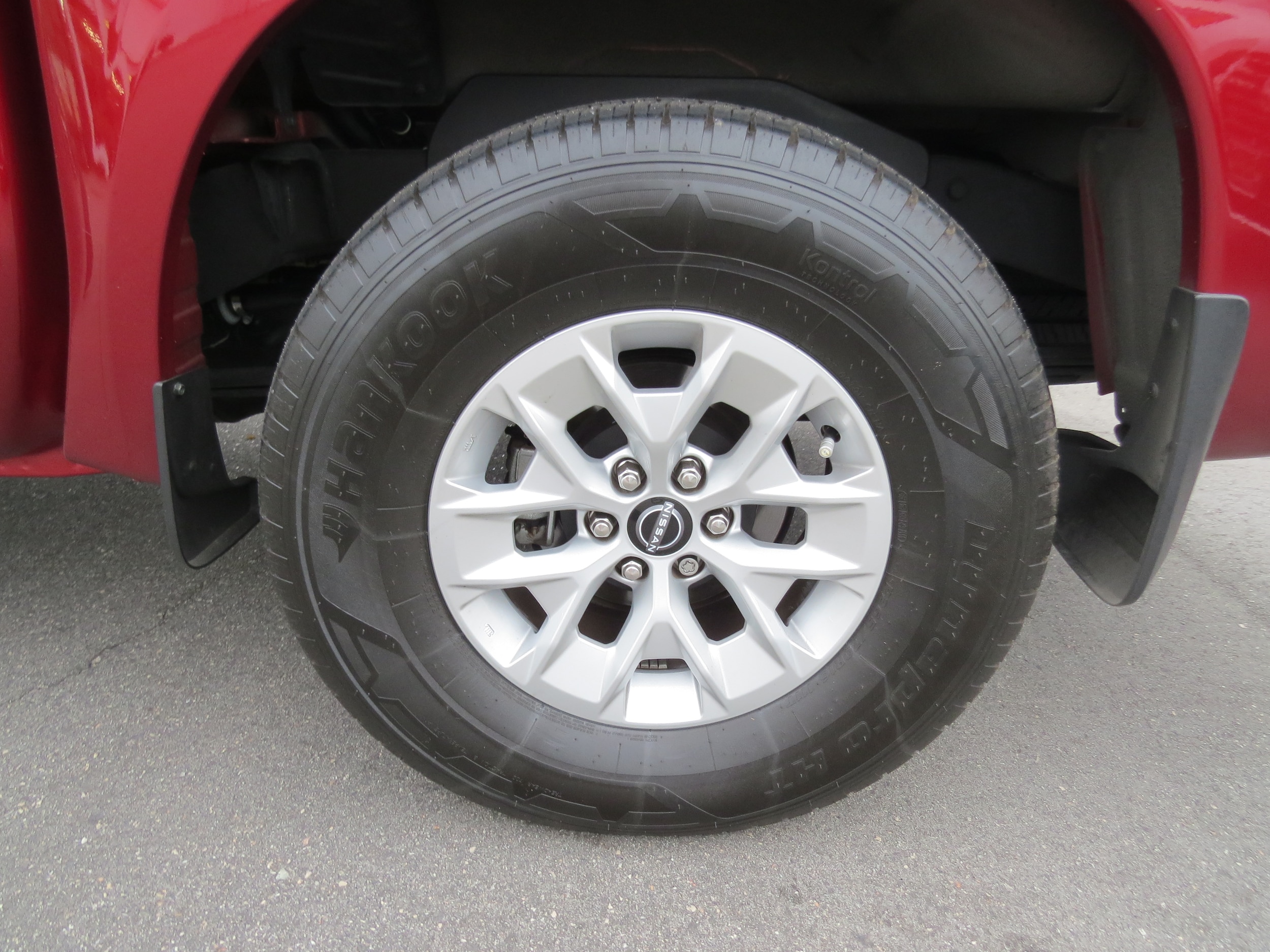 2024 Nissan Frontier SV Cardinal Red Metallic Tricoat at Griffin Nissan