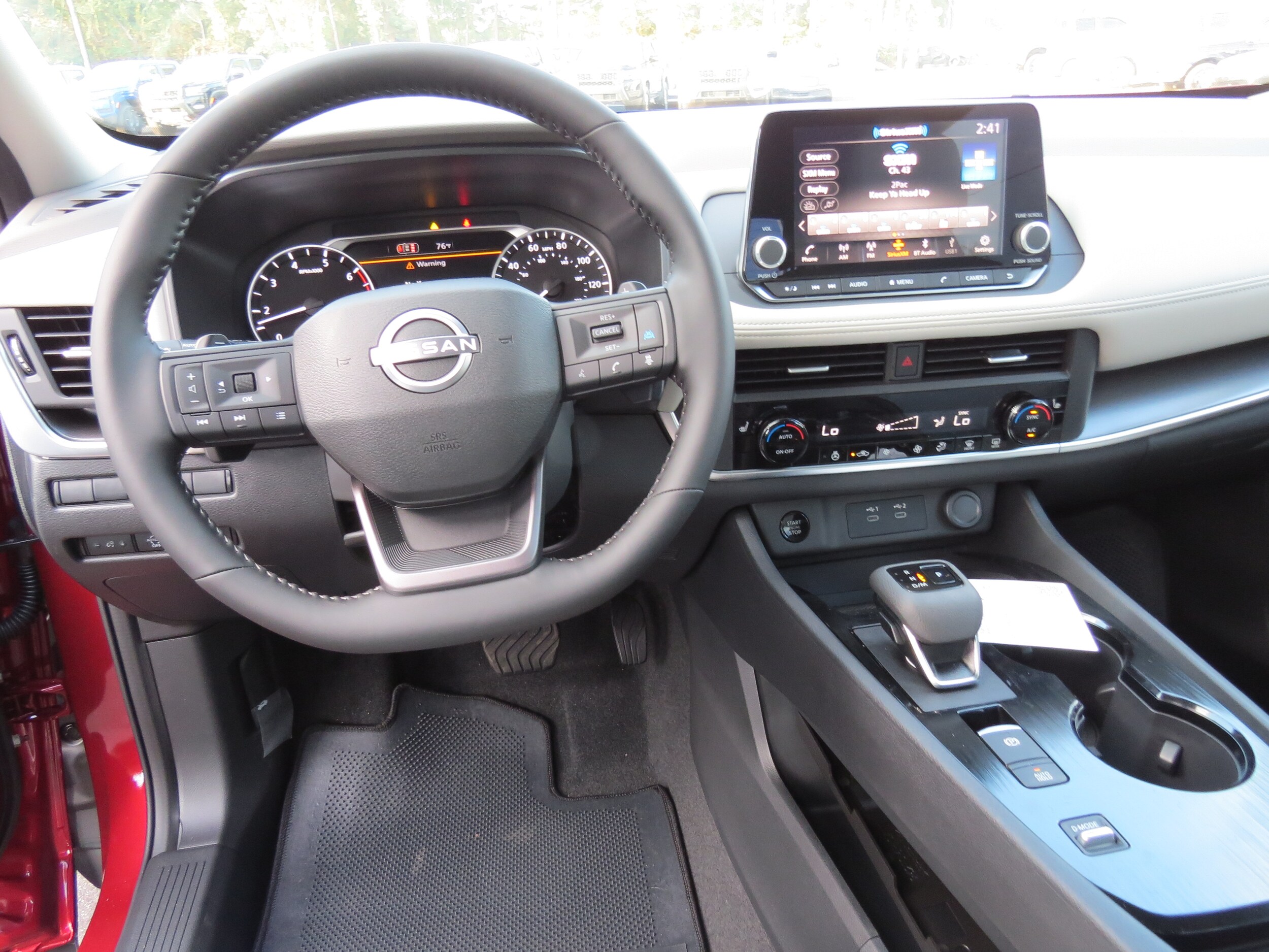 2026 Nissan Rogue SV Scarlet Ember Tintcoat at Griffin Nissan