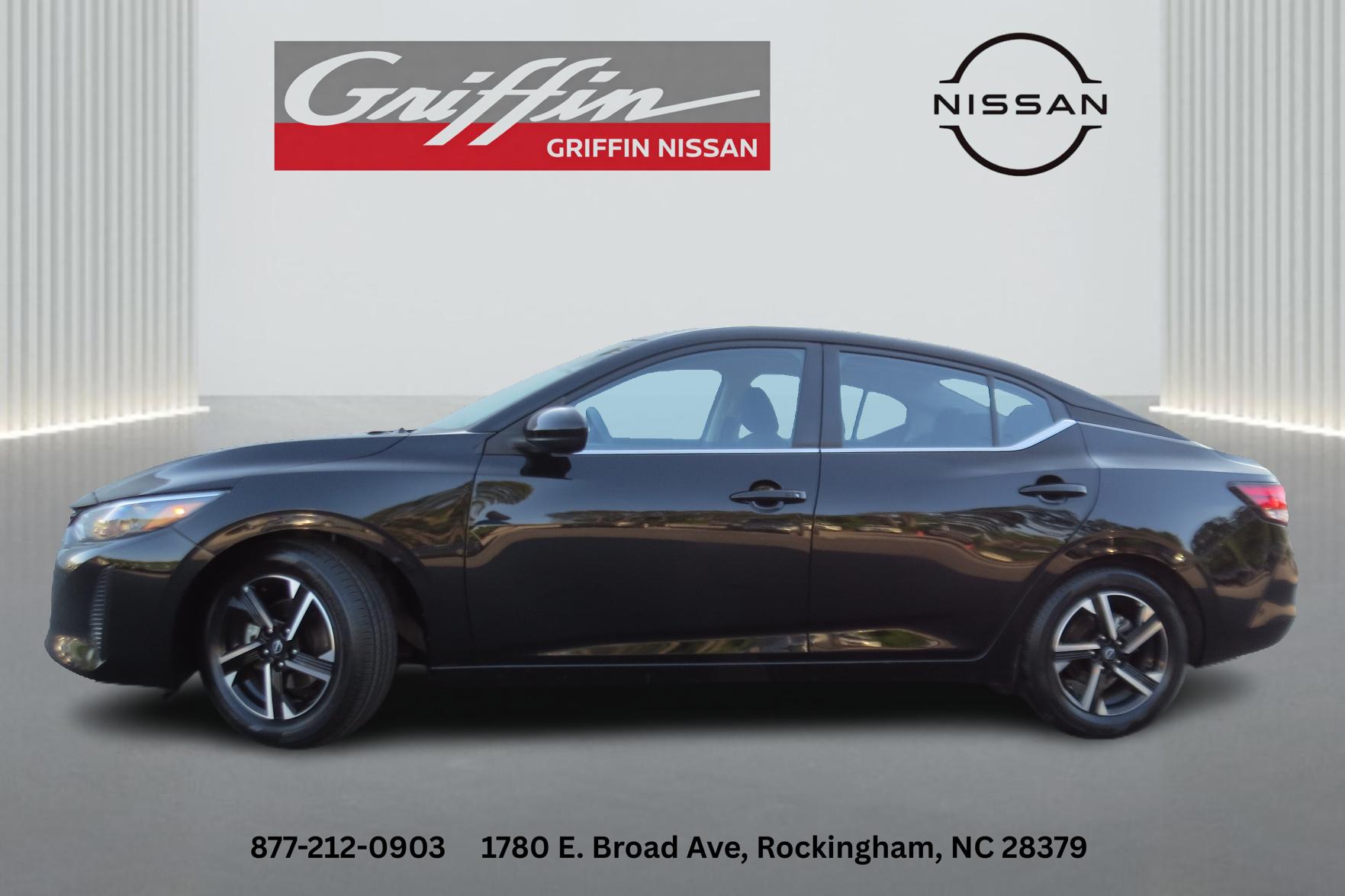 2025 Nissan Sentra SV Super Black at Griffin CDJR