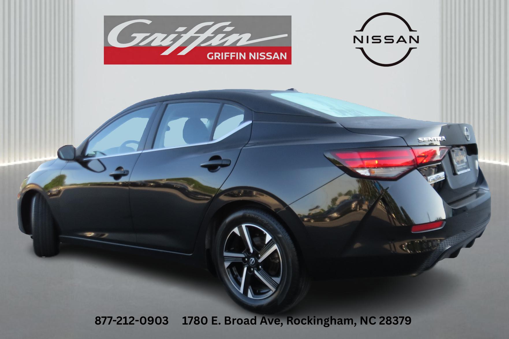 2025 Nissan Sentra SV Super Black at Griffin CDJR