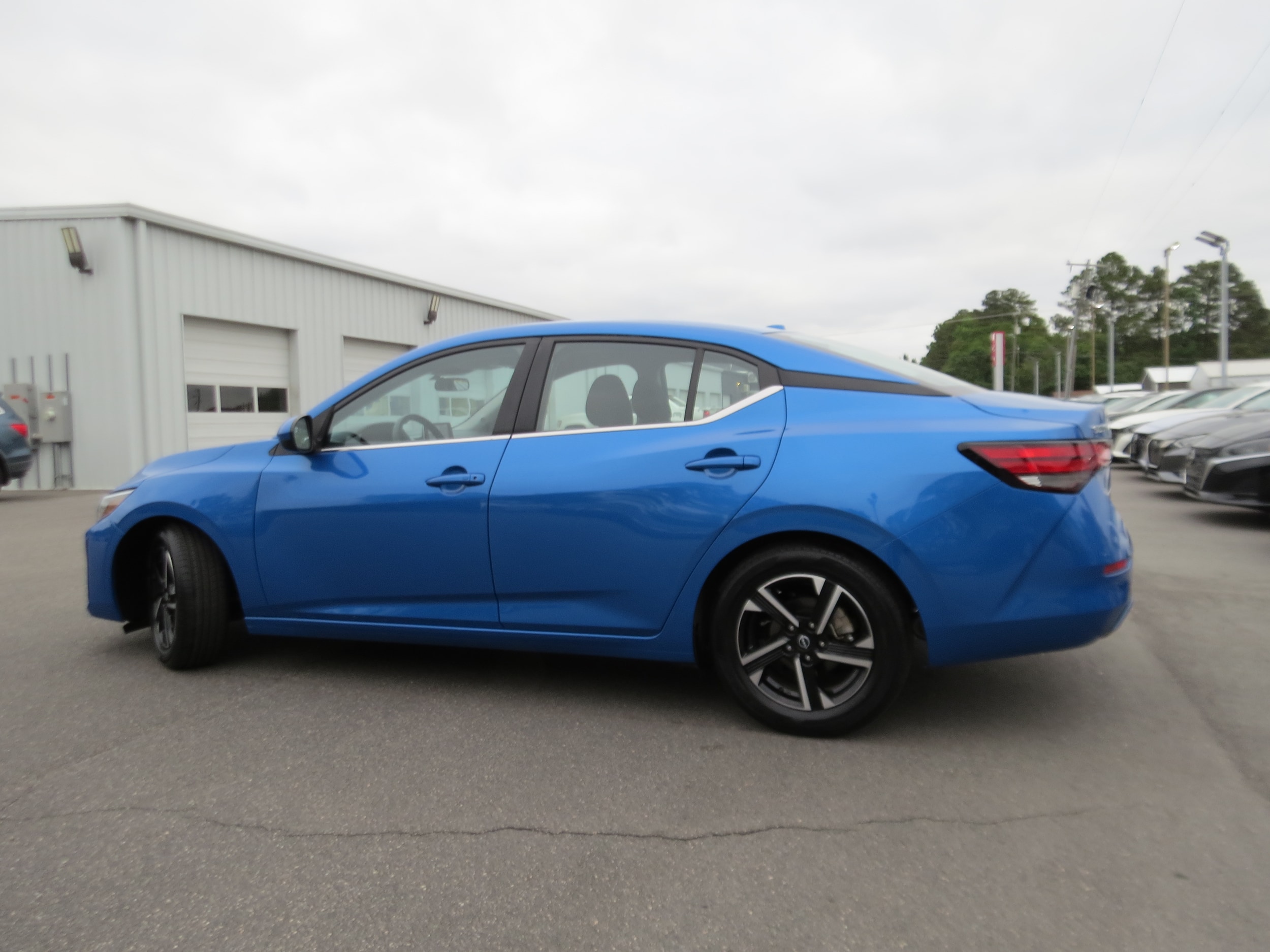 2025 Nissan Sentra SV Electric Blue Metallic at Griffin CDJR