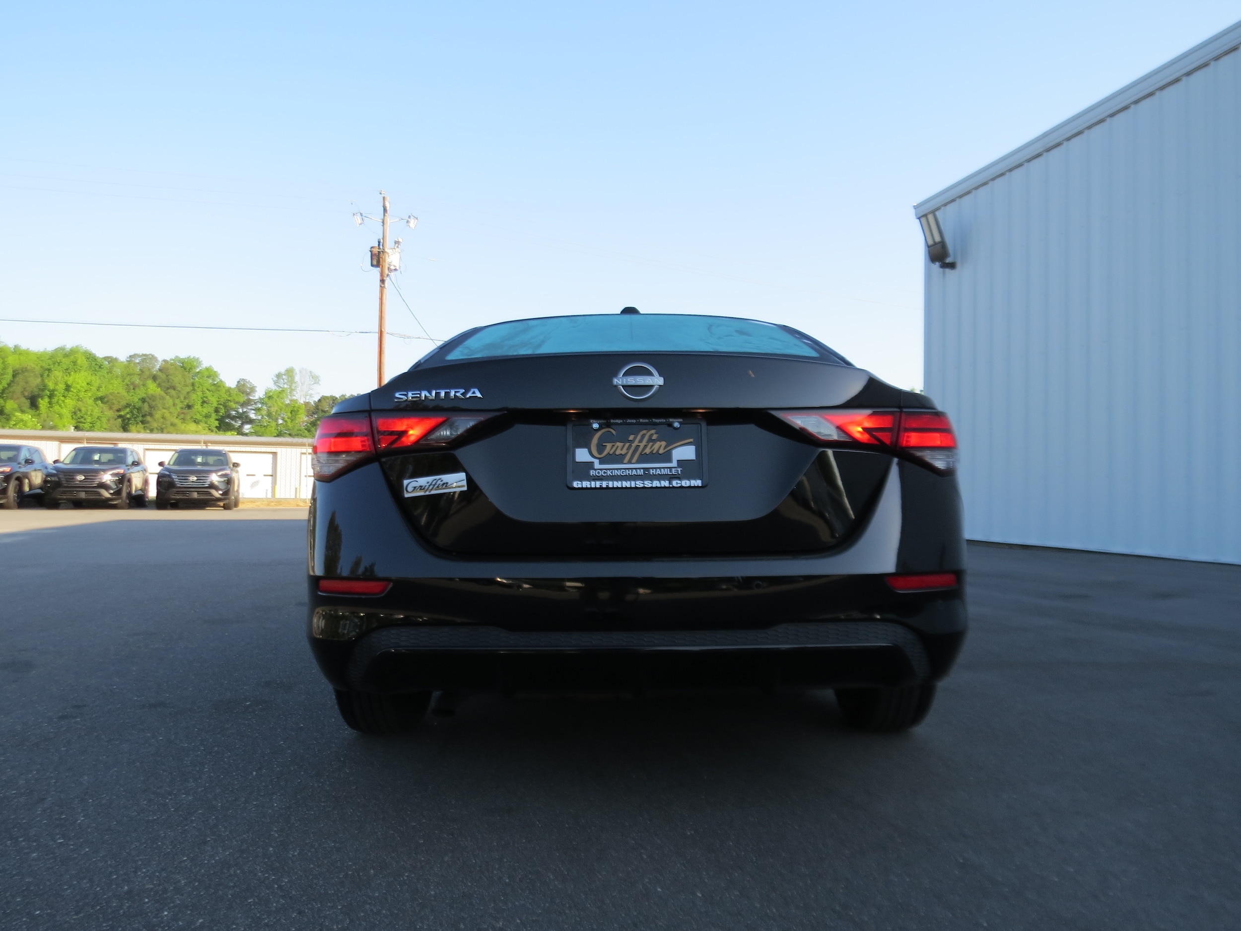 2025 Nissan Sentra SV Super Black at Griffin CDJR