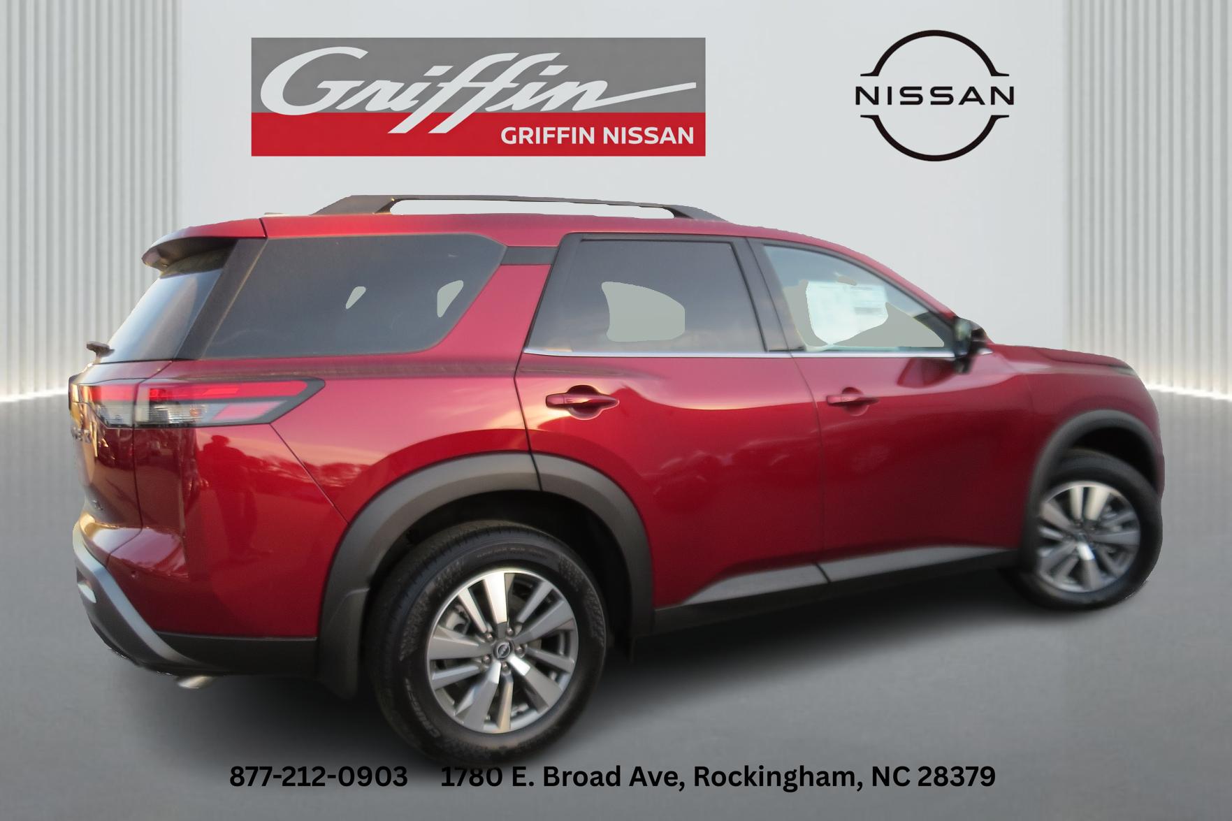 2026 Nissan Pathfinder SL Scarlet Ember Tintcoat at Griffin Nissan