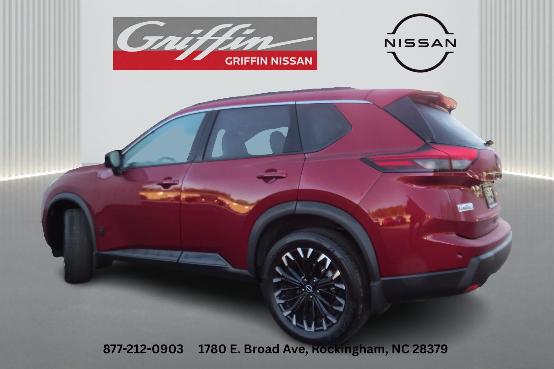 2026 Nissan Rogue Dark Armor Scarlet Ember Tintcoat at Griffin Nissan