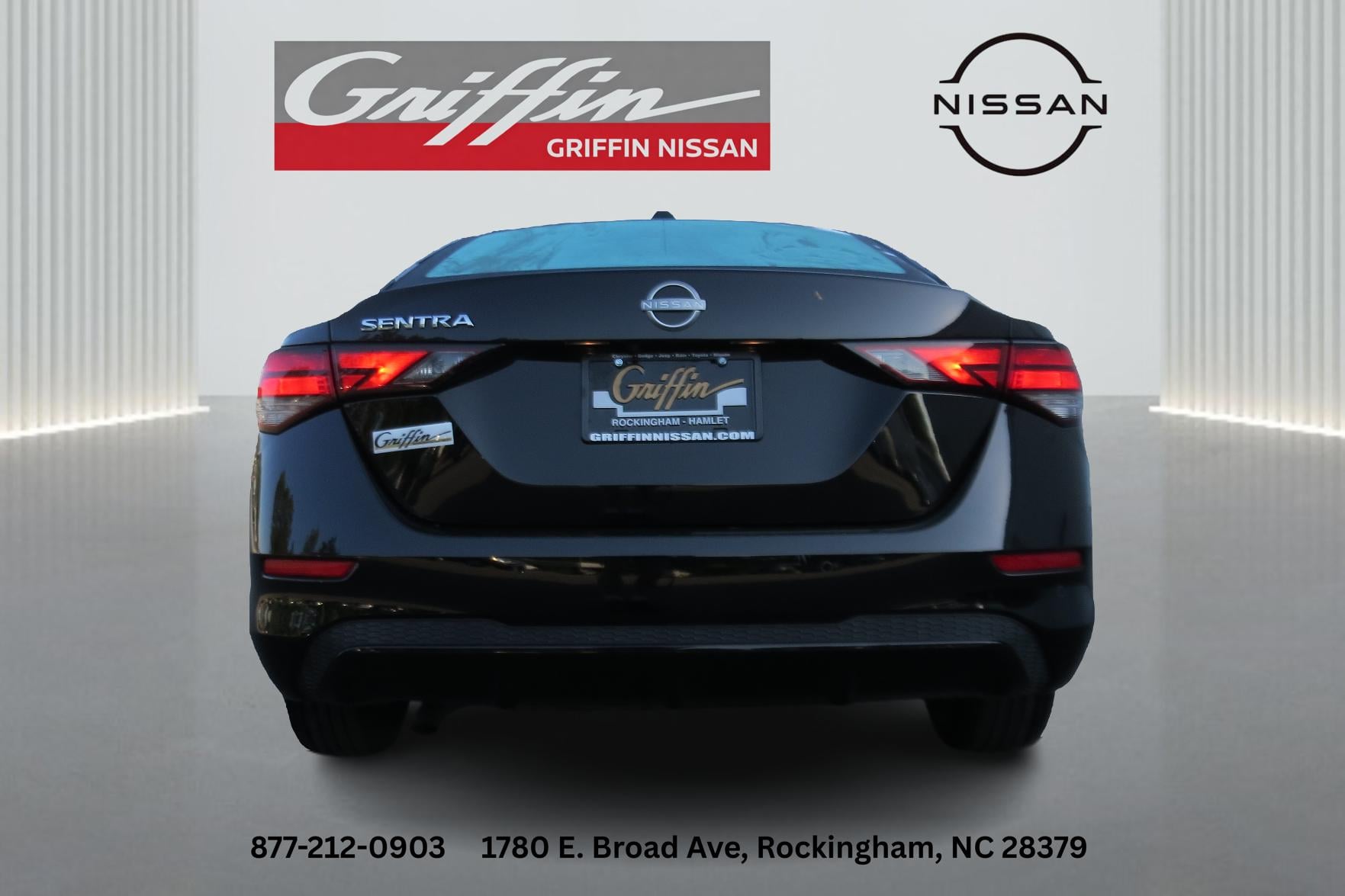 2025 Nissan Sentra SV Super Black at Griffin CDJR