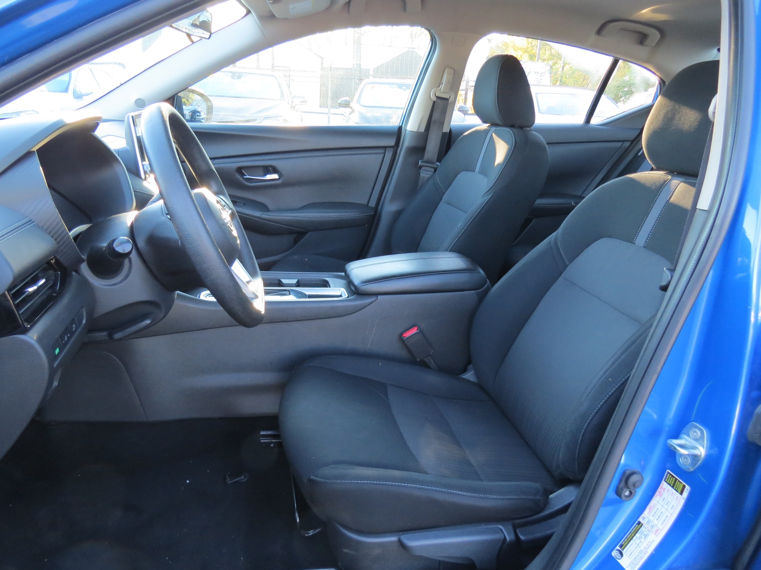 2024 Nissan Sentra SV Electric Blue Metallic at Griffin Nissan