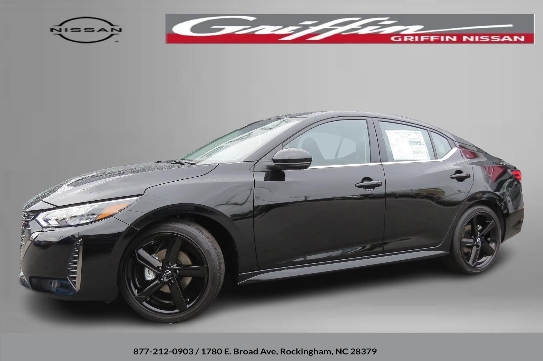 2025 Nissan Sentra SR Super Black at Griffin Nissan