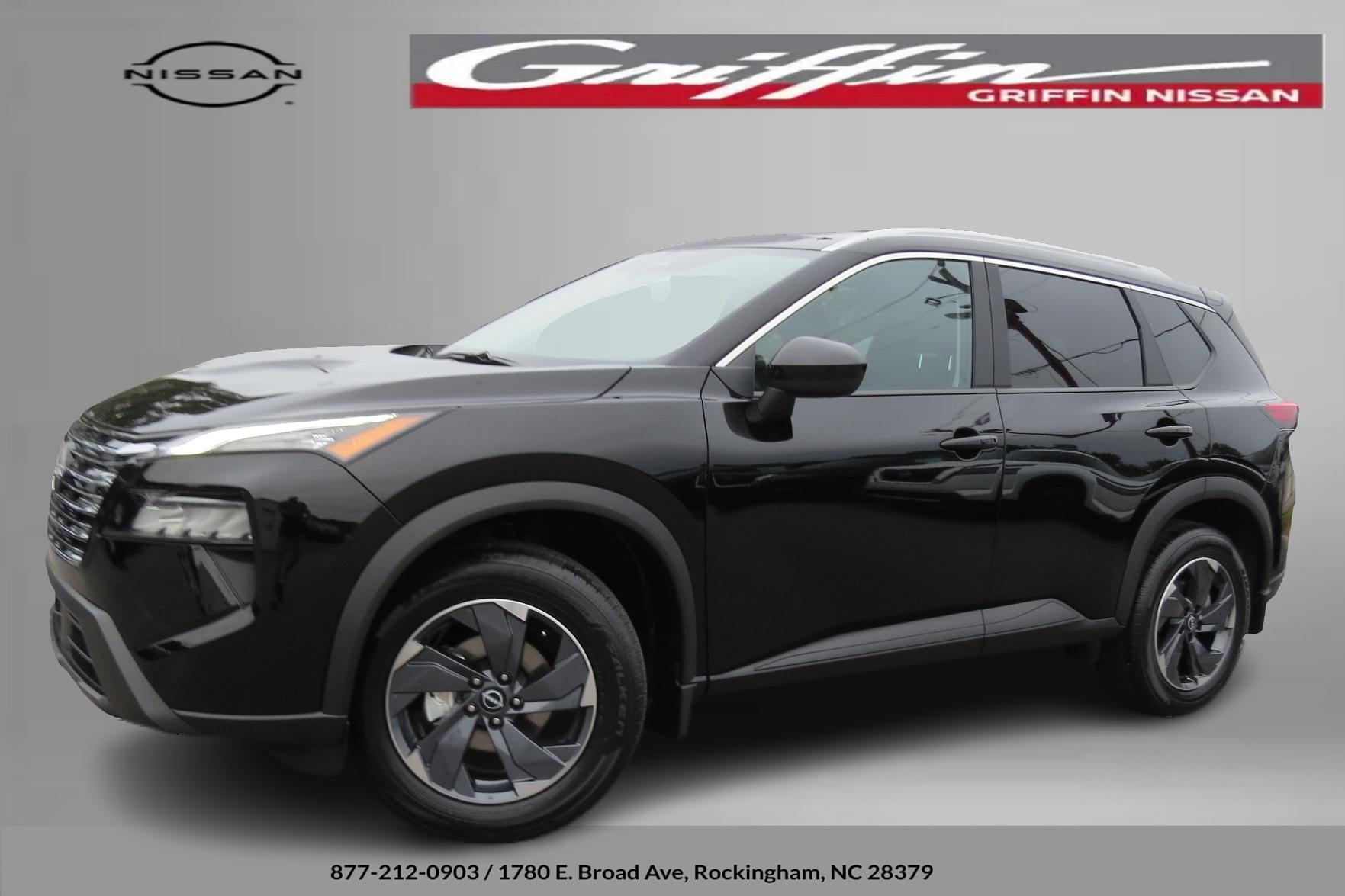 2026 Nissan Rogue SV Super Black at Griffin Nissan