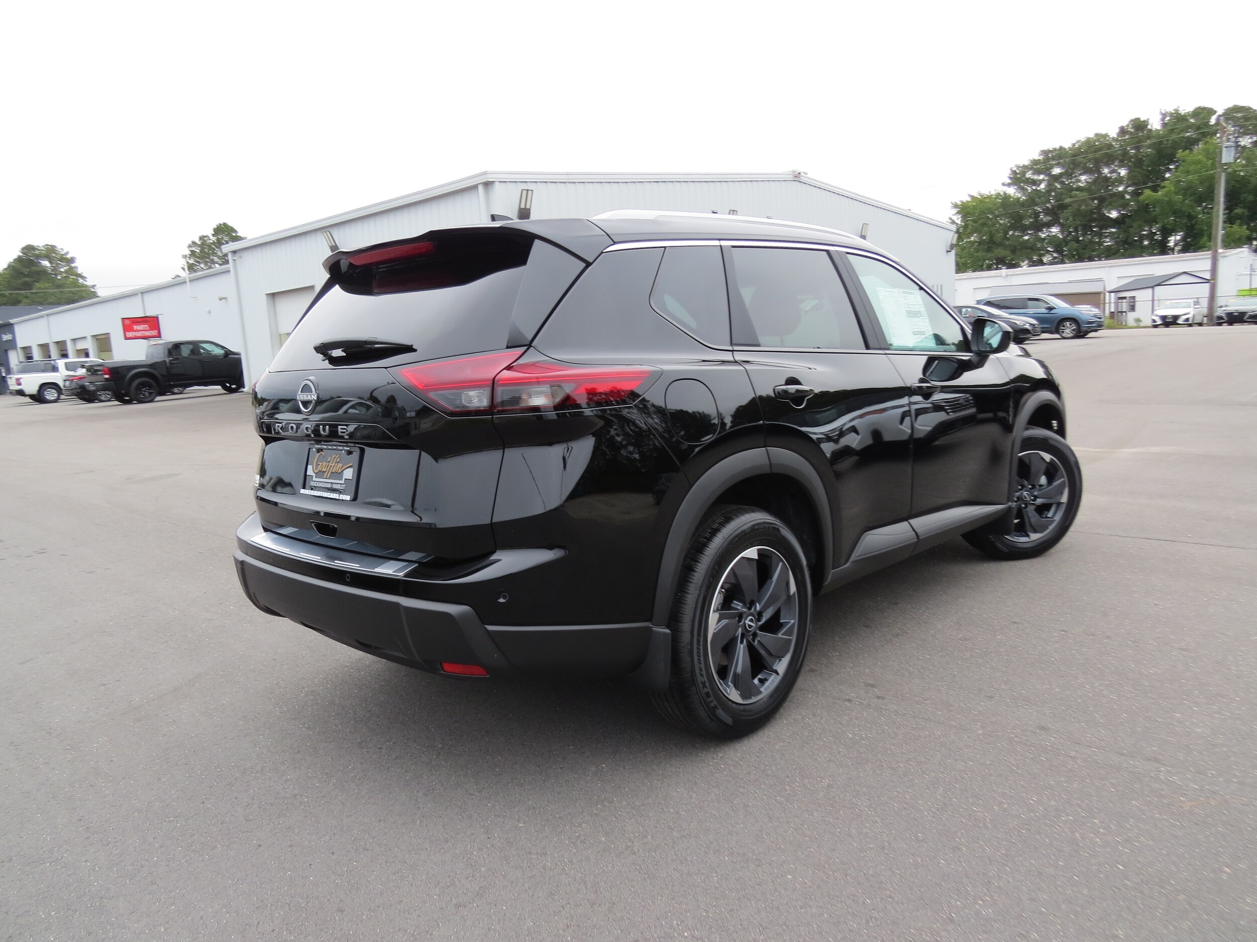 2026 Nissan Rogue SV Super Black at Griffin Nissan