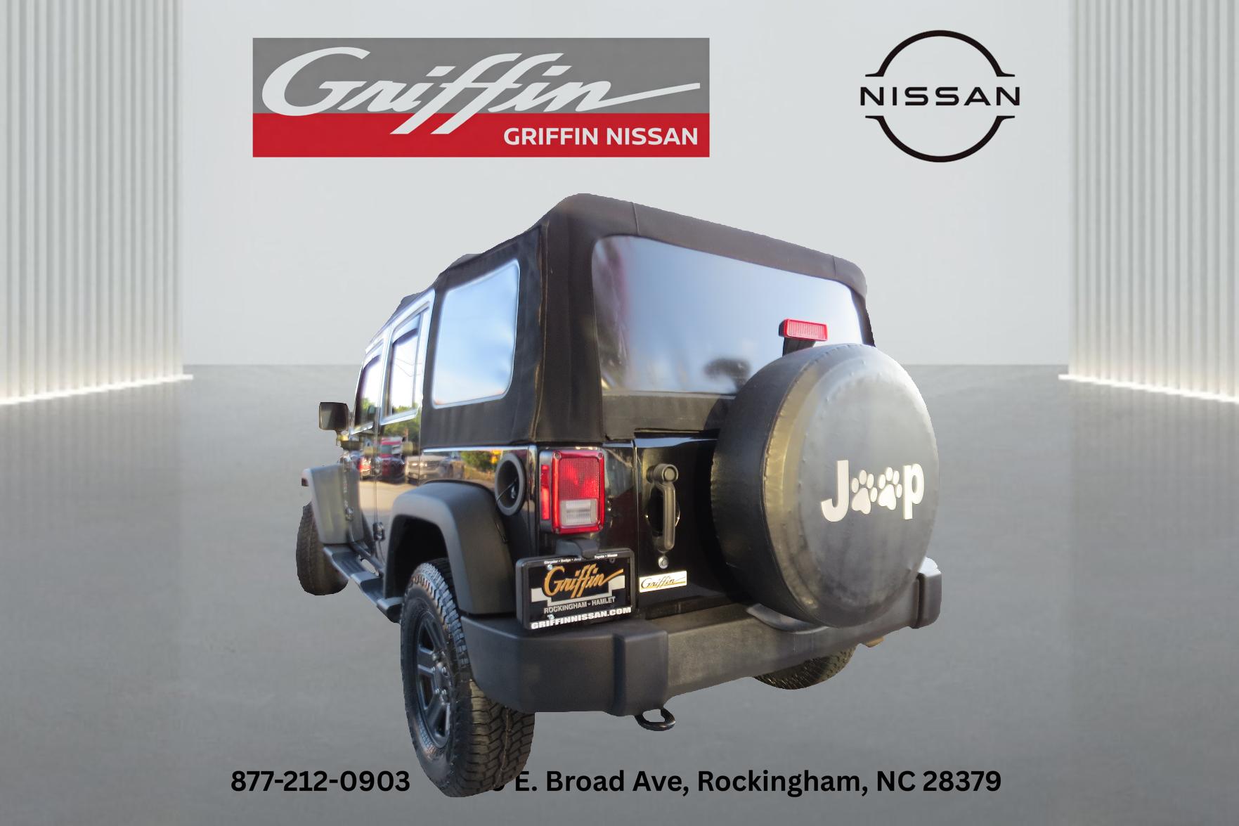 2018 Jeep Wrangler JK Unlimited Sport Black Clearcoat at Crews Chevrolet