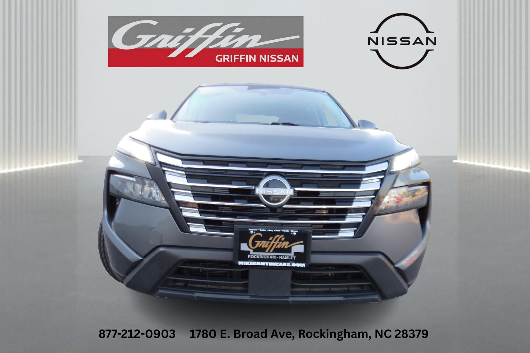 2024 Nissan Rogue SV Gun Metallic at Griffin Nissan