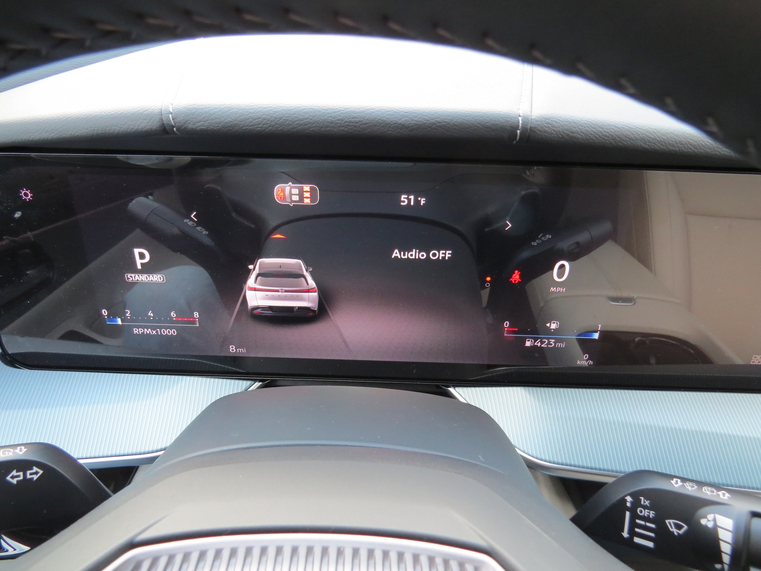 2026 Nissan Murano SL Aurora Blue Pearl at Griffin Nissan