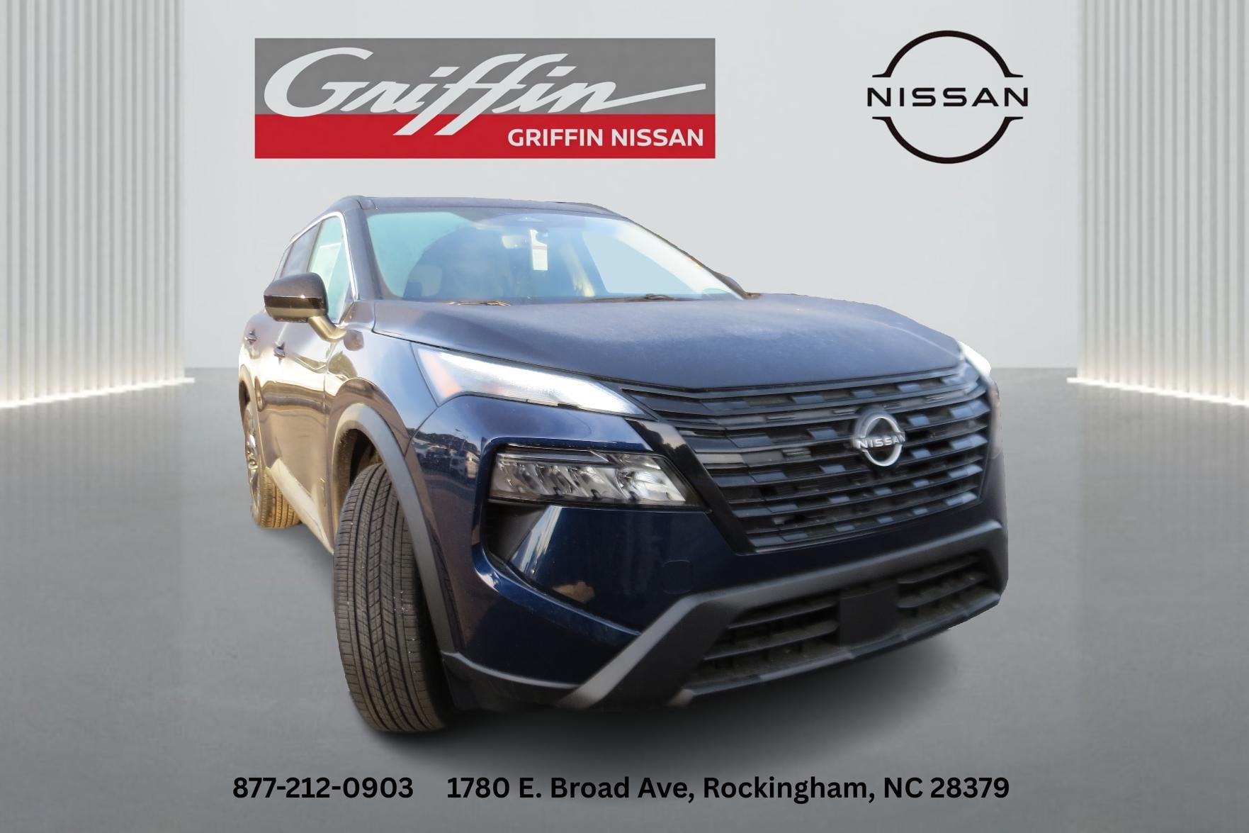 2026 Nissan Rogue Dark Armor Deep Ocean Blue Pearl at Griffin Nissan