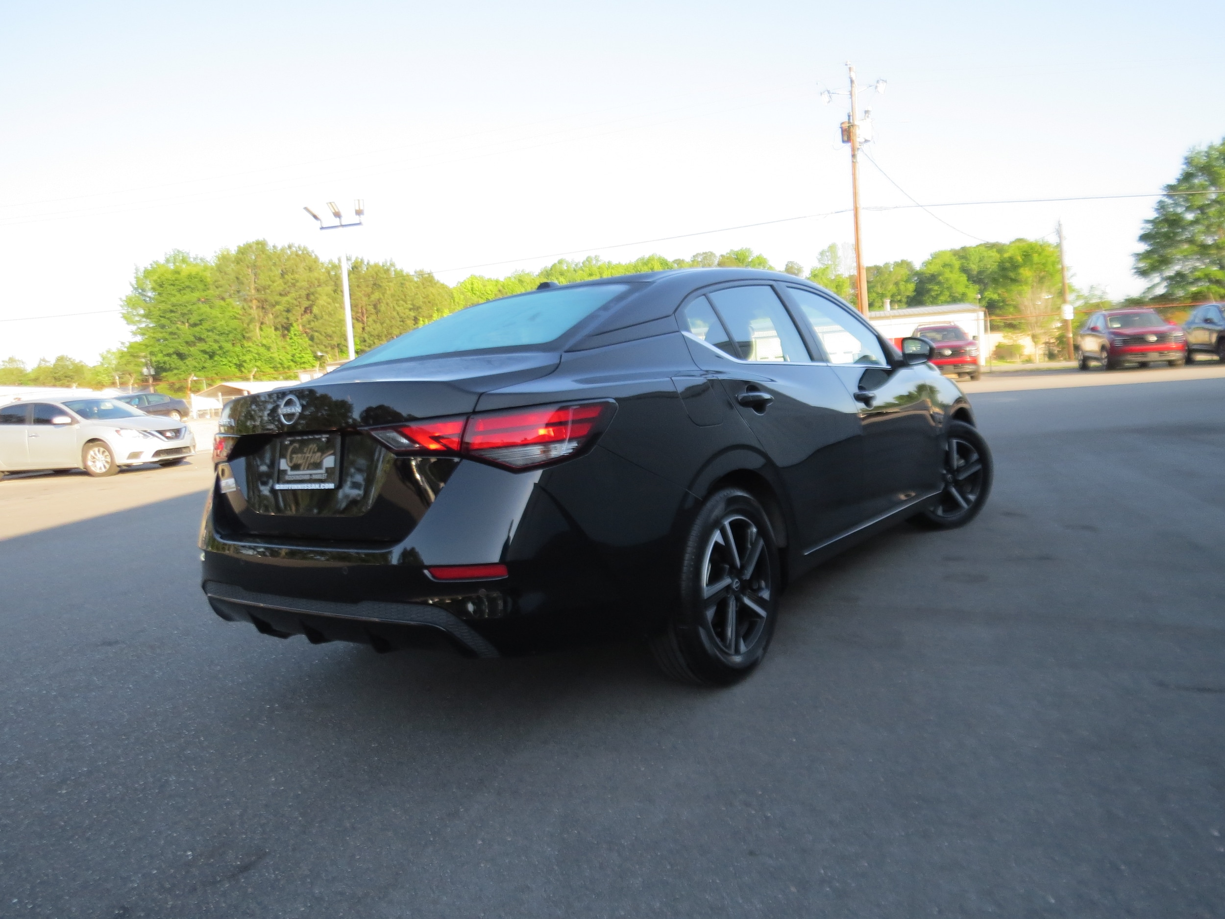 2025 Nissan Sentra SV Super Black at Griffin CDJR