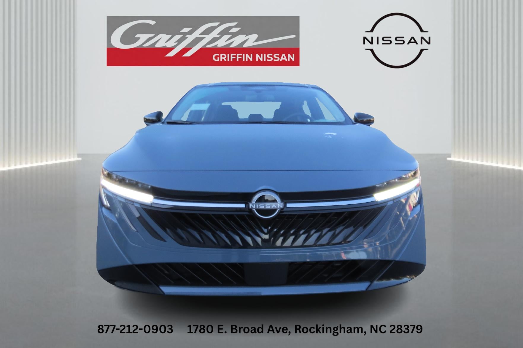 2026 Nissan Sentra SV Atlantic Gray at Burns Honda