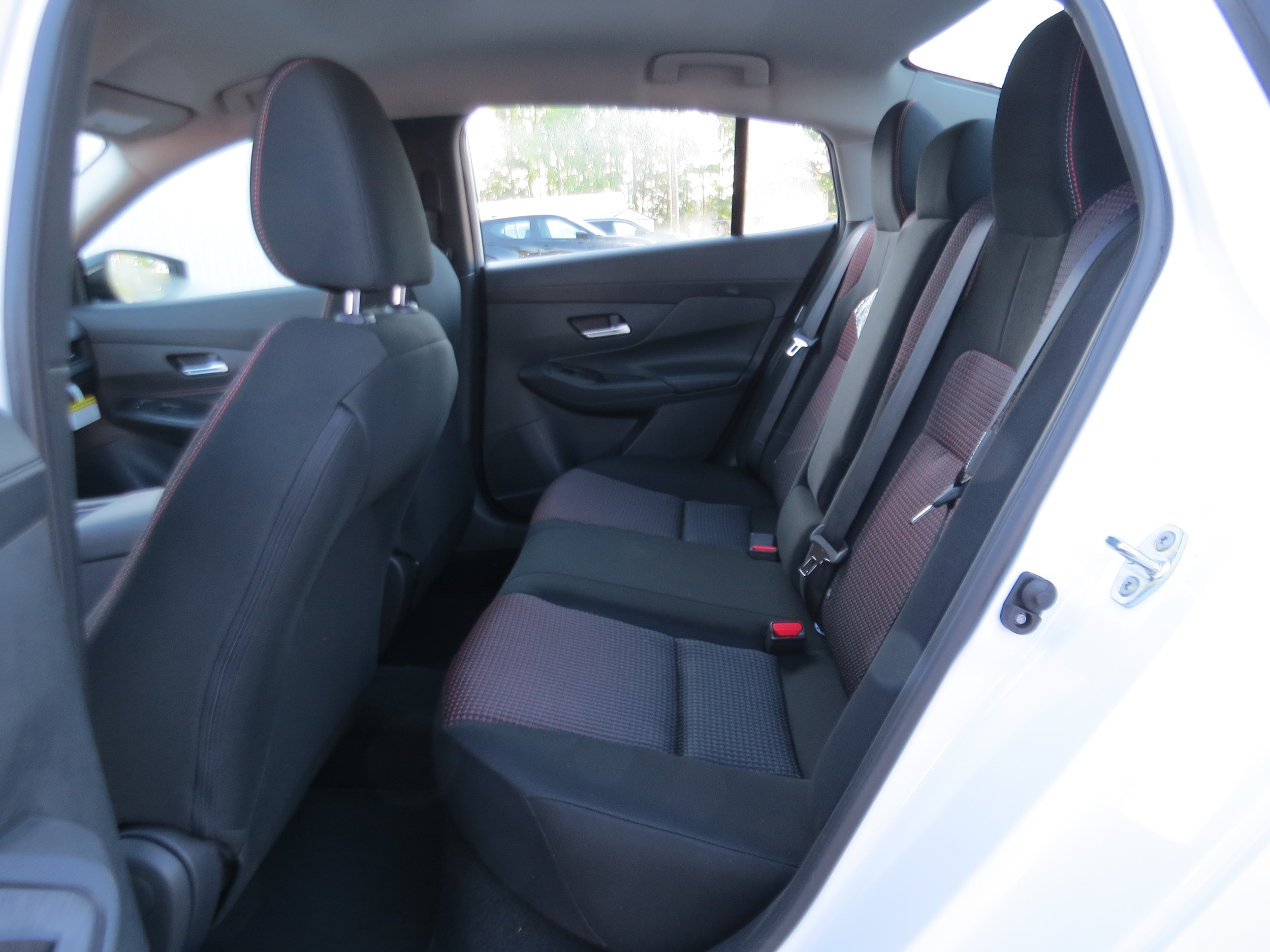 2026 Nissan Sentra SR Aspen White Tricoat/Super Black at Griffin Nissan
