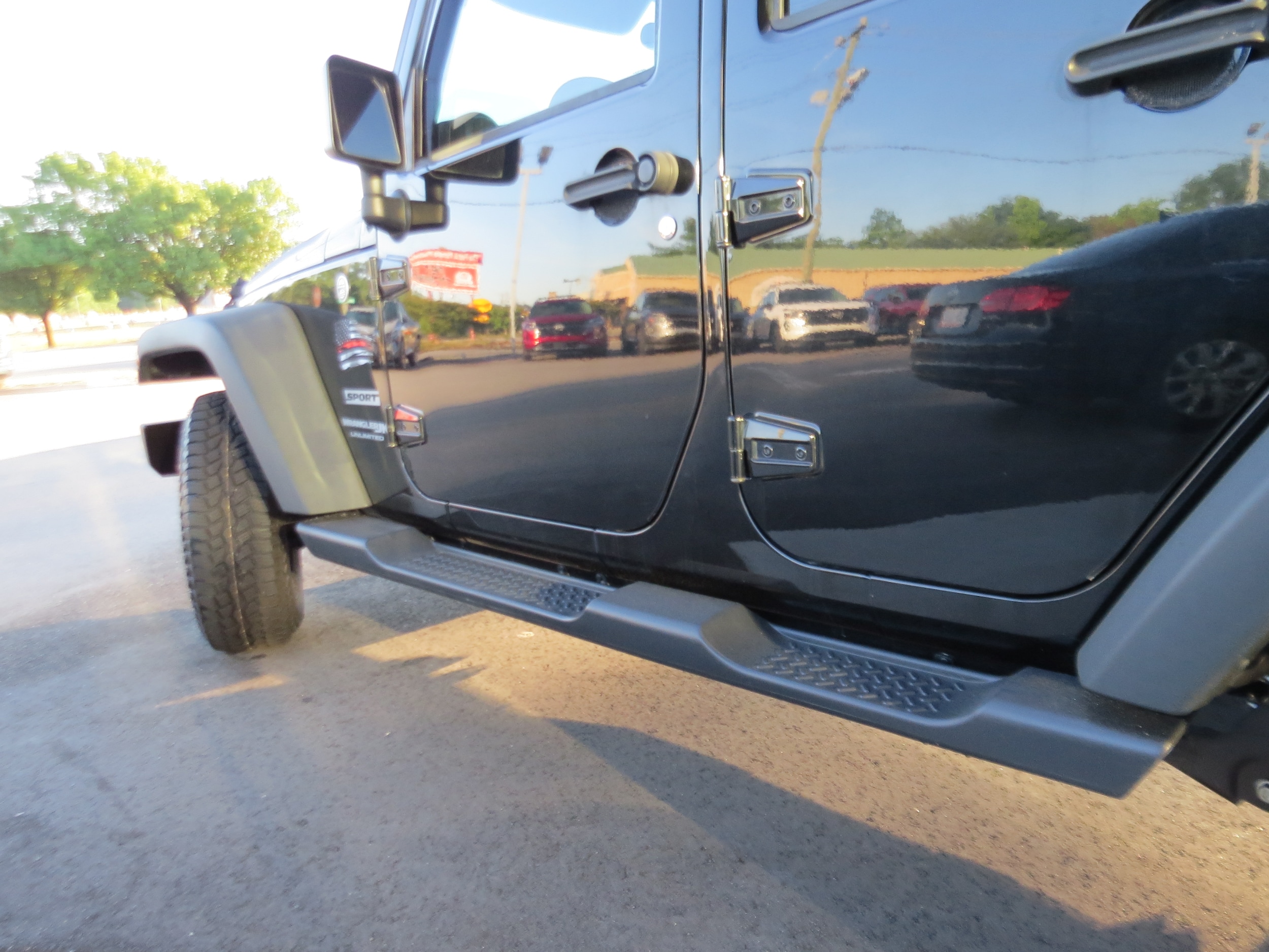 2018 Jeep Wrangler JK Unlimited Sport Black Clearcoat at Crews Chevrolet