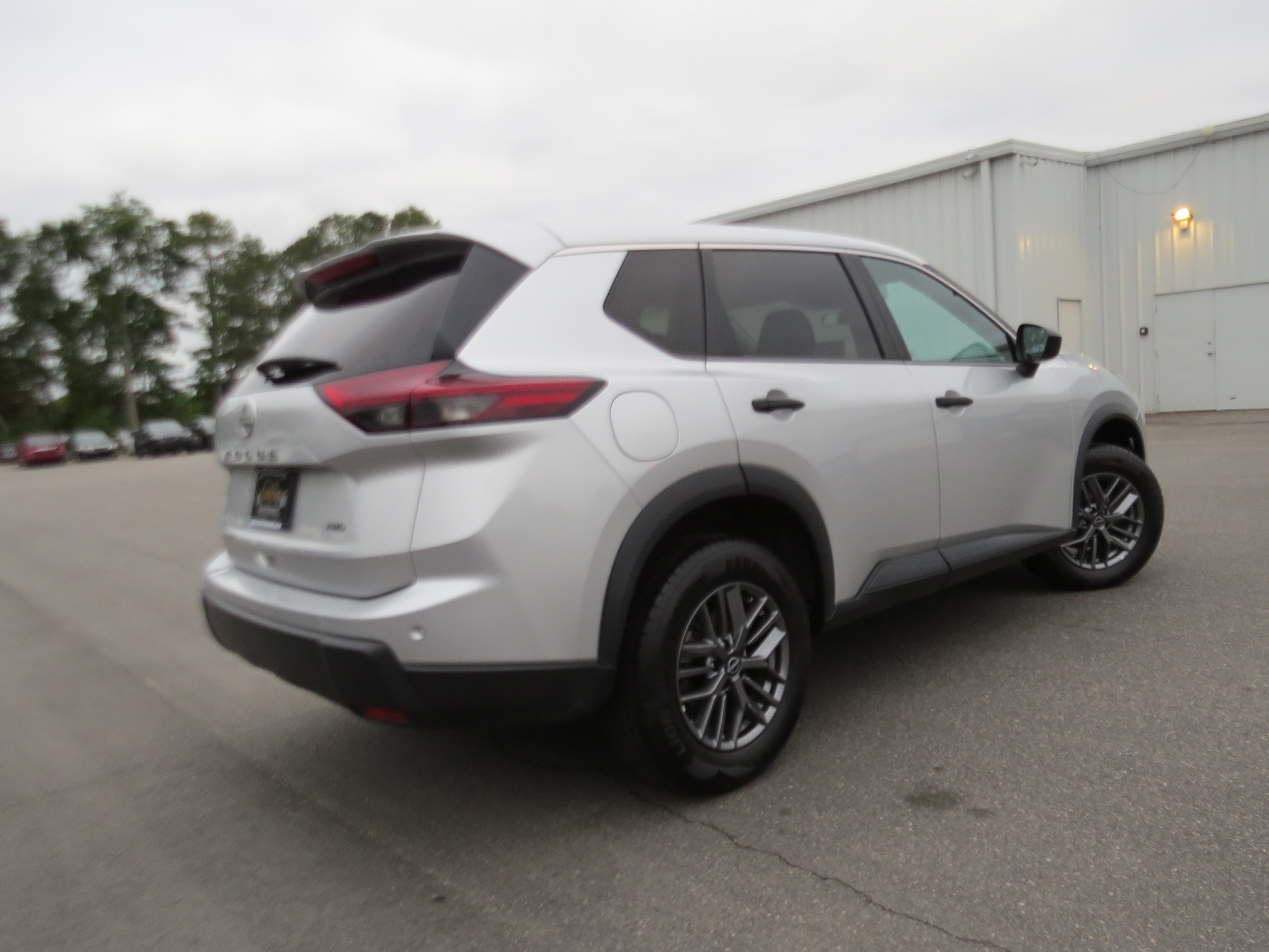 2024 Nissan Rogue S Brilliant Silver Metallic at Griffin Nissan