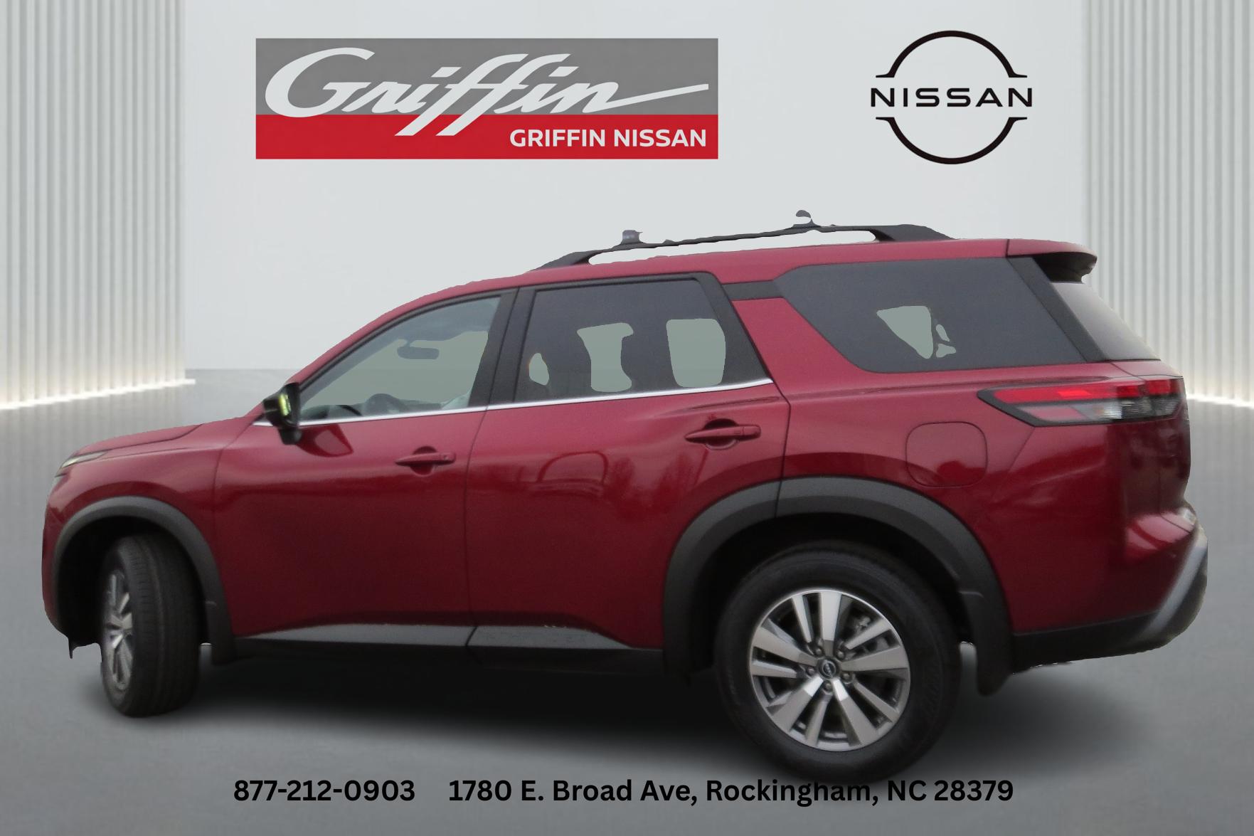 2026 Nissan Pathfinder SL Scarlet Ember Tintcoat at Griffin Nissan