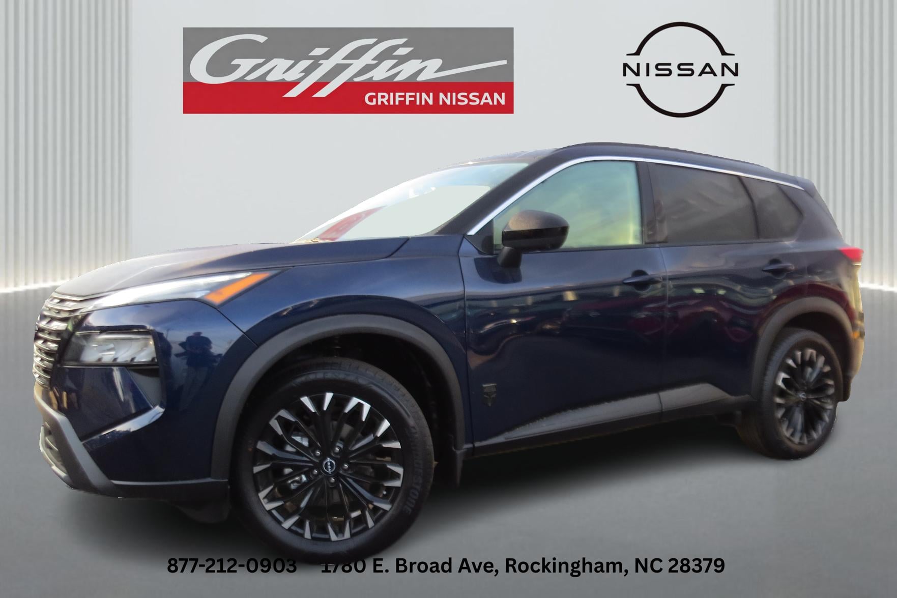 2026 Nissan Rogue Dark Armor Deep Ocean Blue Pearl at Griffin Nissan