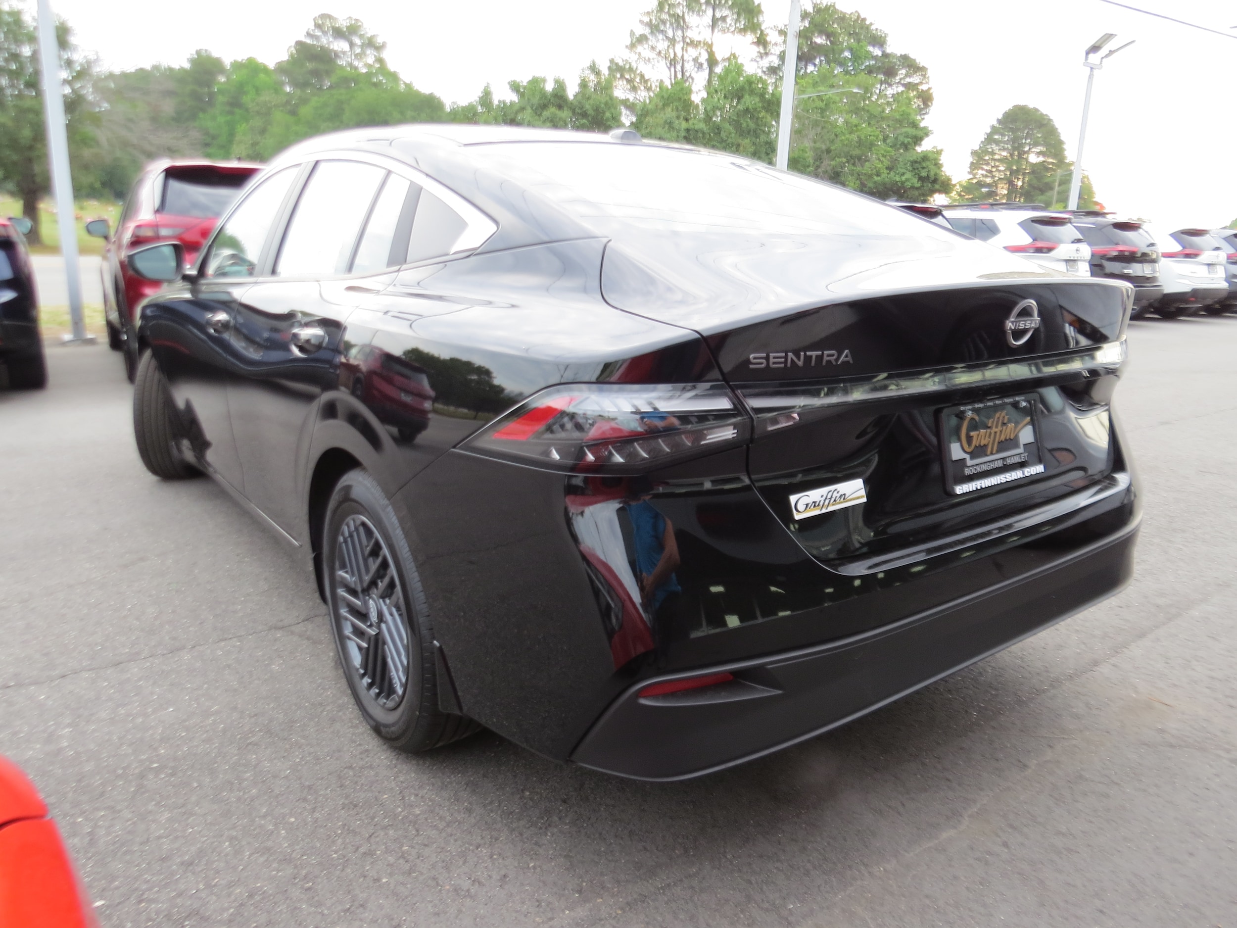 2026 Nissan Sentra SV Super Black at Burns Honda