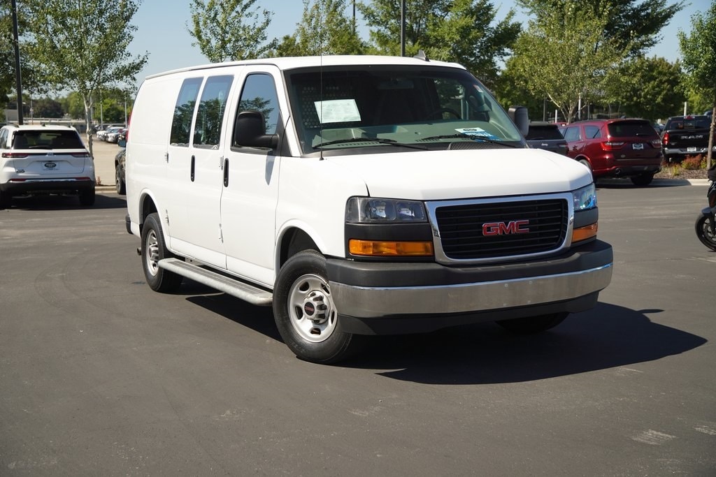 Used 2022 GMC Savana Cargo Work Van with VIN 1GTW7AFP9N1176224 for sale in Milwaukee, WI