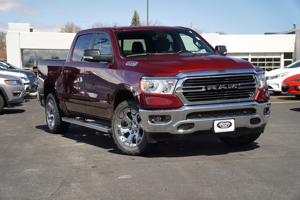 Used 2021 RAM Ram 1500 Pickup Big Horn/Lone Star with VIN 1C6SRFFTXMN664373 for sale in Milwaukee, WI