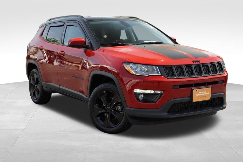 Certified 2020 Jeep Compass Altitude with VIN 3C4NJDBB5LT229497 for sale in Milwaukee, WI