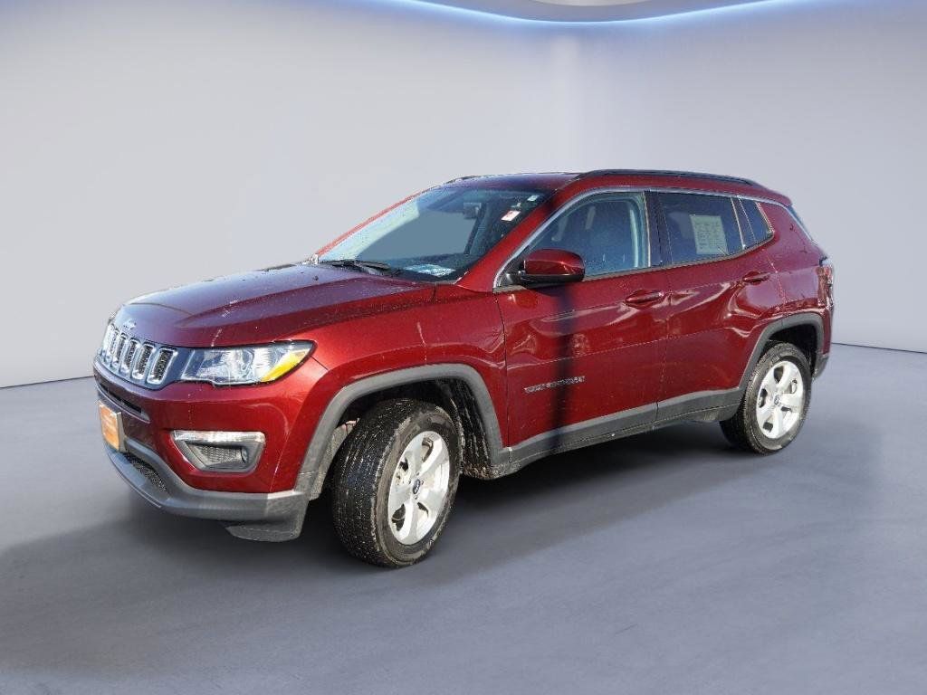 Certified 2021 Jeep Compass Latitude with VIN 3C4NJDBB0MT534780 for sale in Milwaukee, WI
