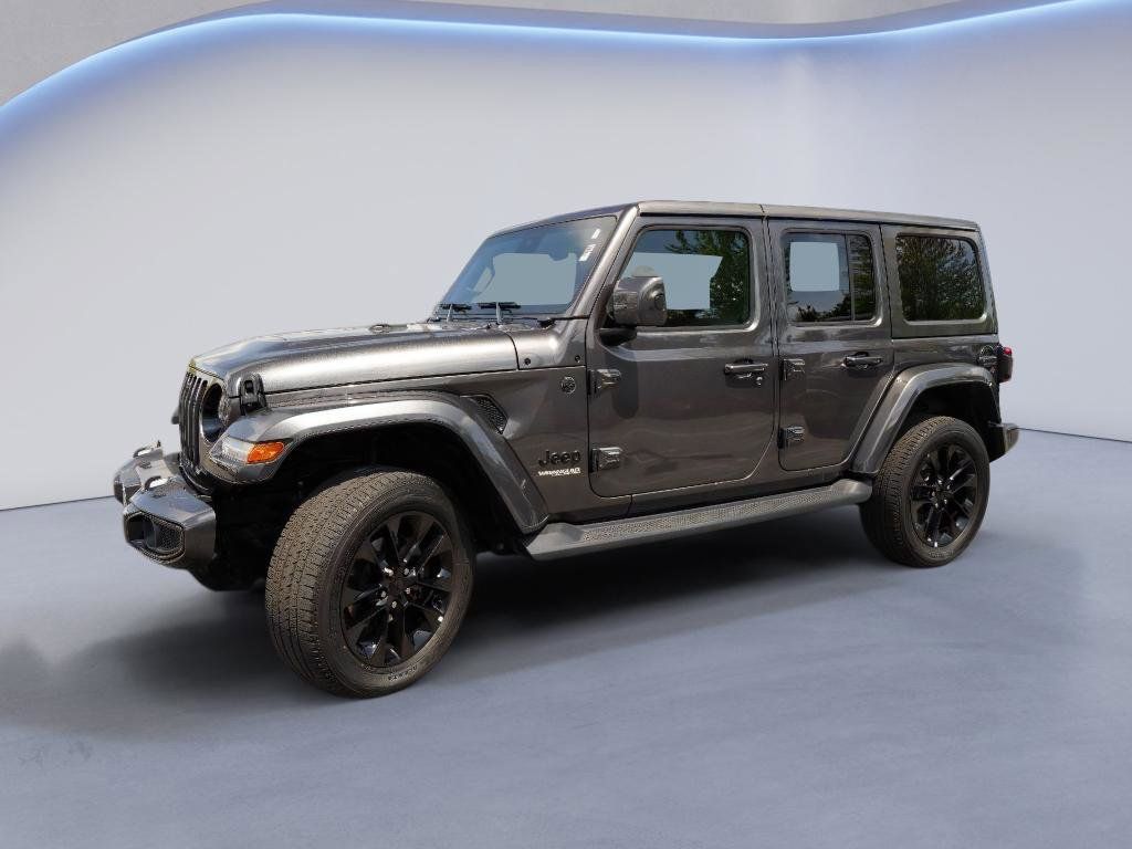 Used 2021 Jeep Wrangler Unlimited High Altitude with VIN 1C4HJXEG0MW518613 for sale in Milwaukee, WI