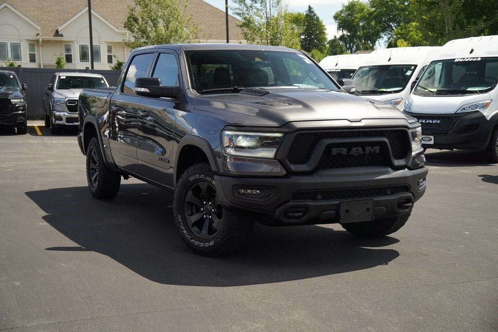 Used 2021 RAM Ram 1500 Pickup Rebel with VIN 1C6SRFLT5MN578490 for sale in Milwaukee, WI