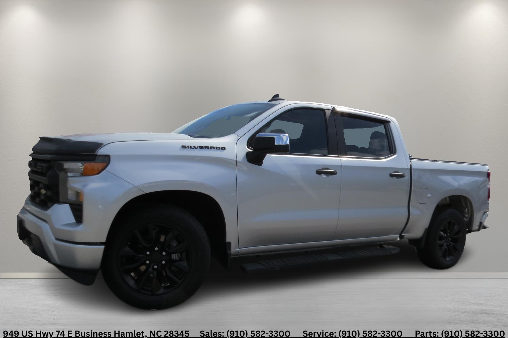 Used 2022 Chevrolet Silverado 1500 Custom Truck Crew Cab