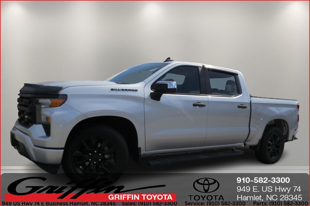 Used 2022 Chevrolet Silverado 1500 Custom Truck Crew Cab