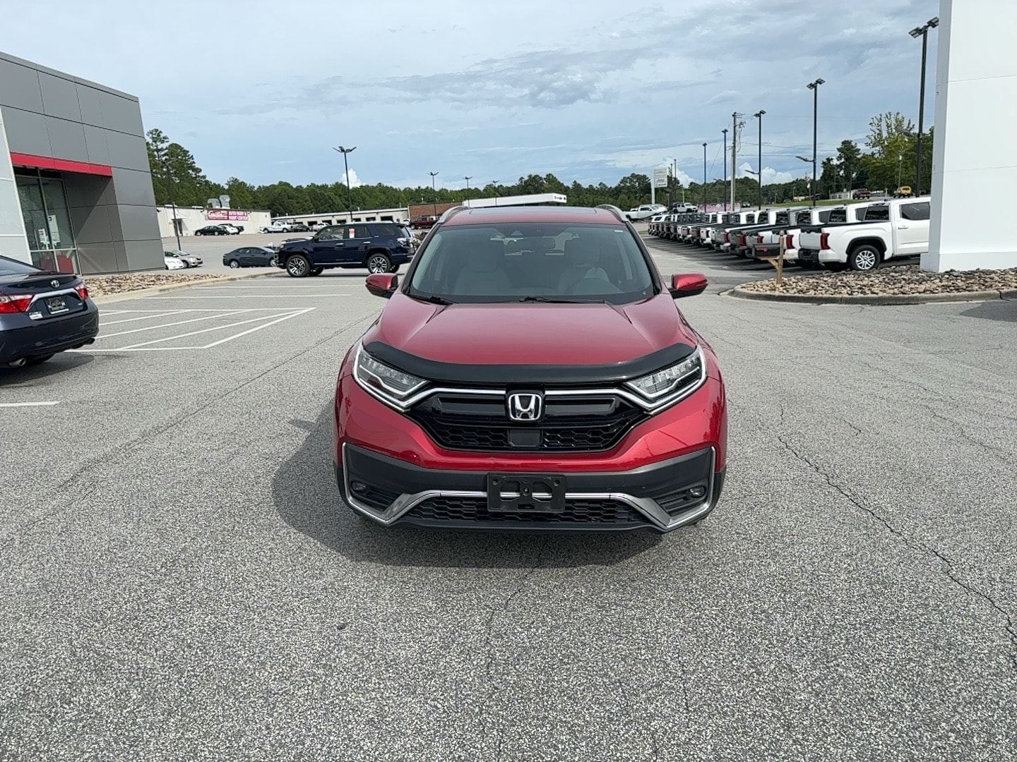 Used 2021 Honda CR-V Touring with VIN 2HKRW1H95MH414642 for sale in Hamlet, NC