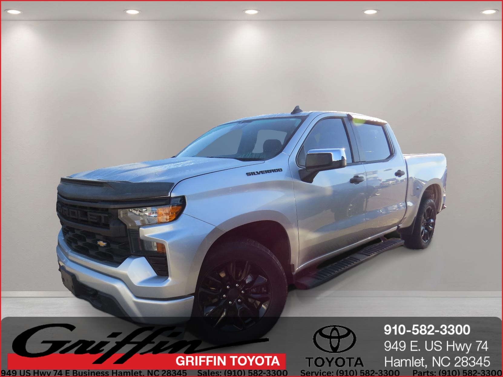 Used 2022 Chevrolet Silverado 1500 Custom Truck Crew Cab