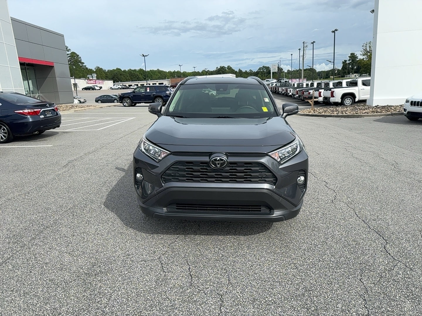 Used 2019 Toyota RAV4 XLE Premium with VIN JTMA1RFV3KD516695 for sale in Hamlet, NC