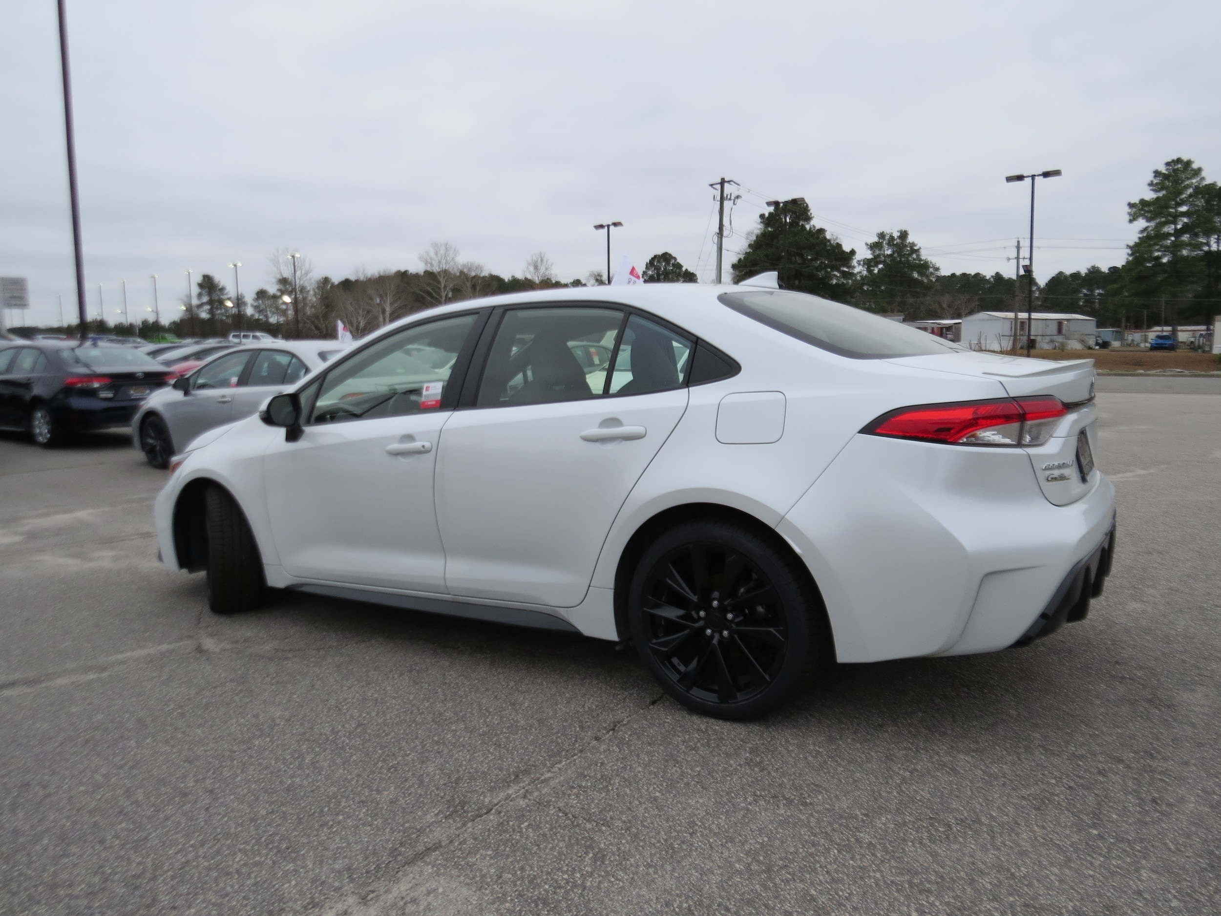 Used 2024 Toyota Corolla SE with VIN JTDS4MCE5R3521187 for sale in Hamlet, NC