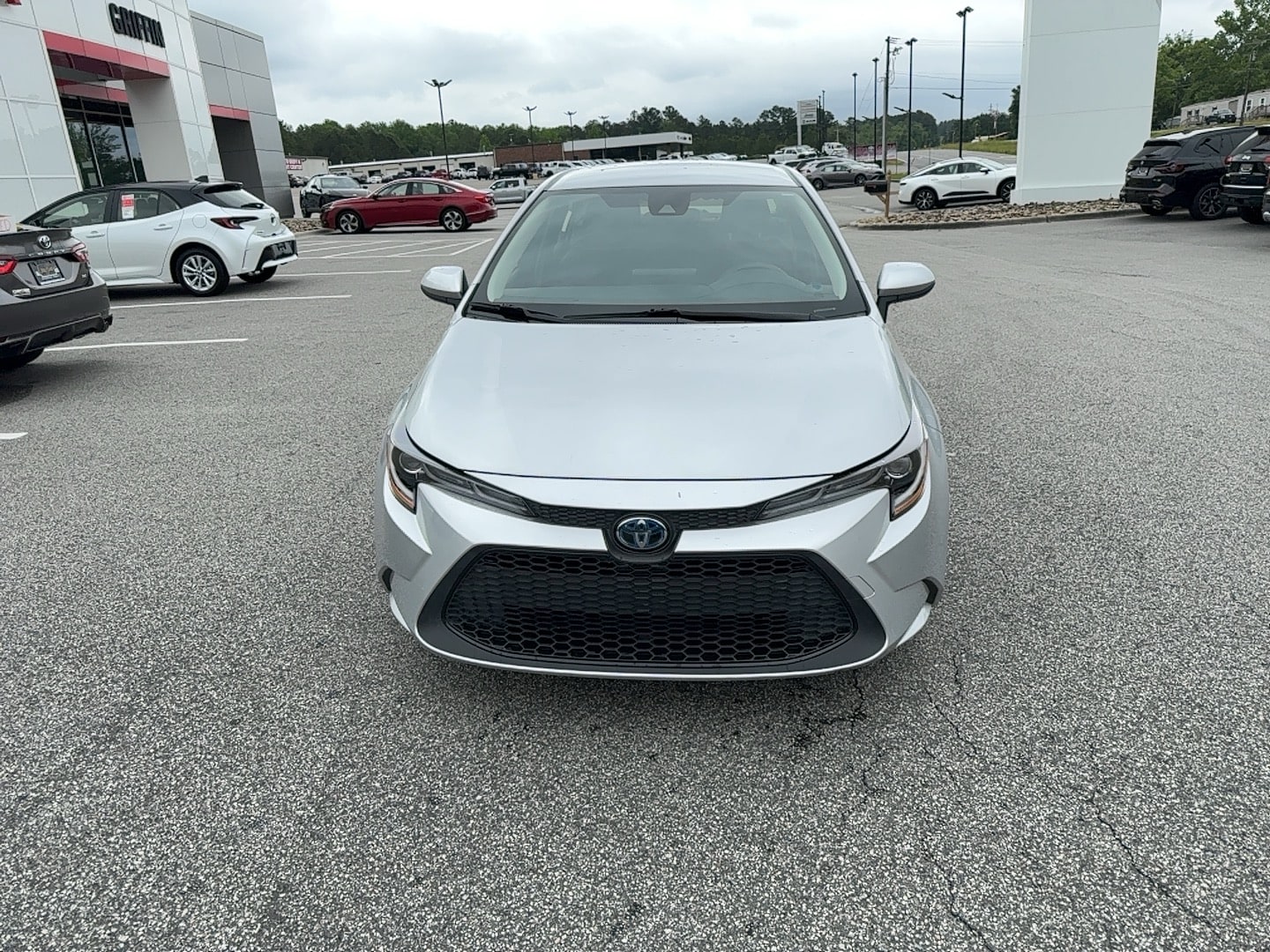 Certified 2022 Toyota Corolla LE with VIN JTDEAMDE1N3006587 for sale in Hamlet, NC