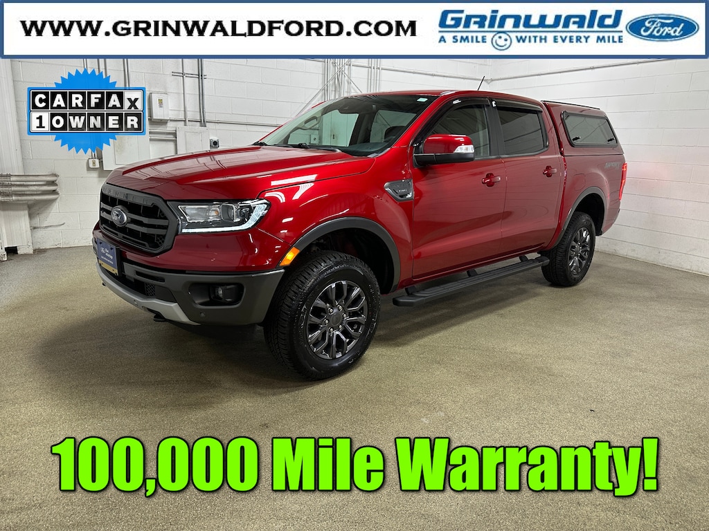 Certified 2021 Ford Ranger Lariat Truck