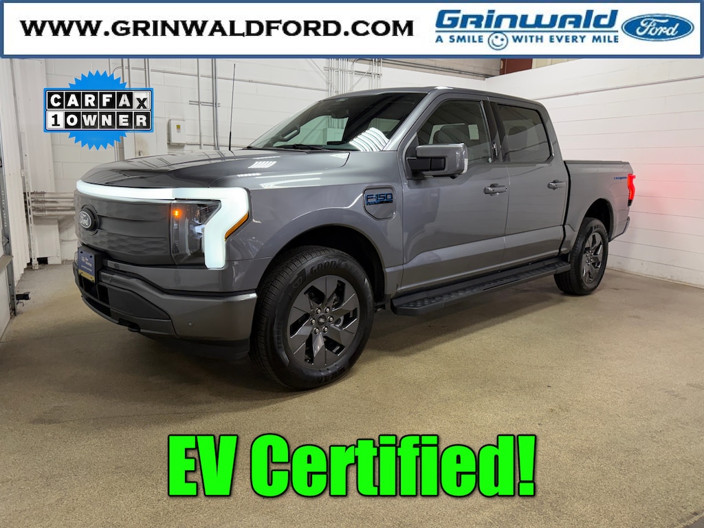 Certified 2024 Ford F-150 Lightning Lariat Truck