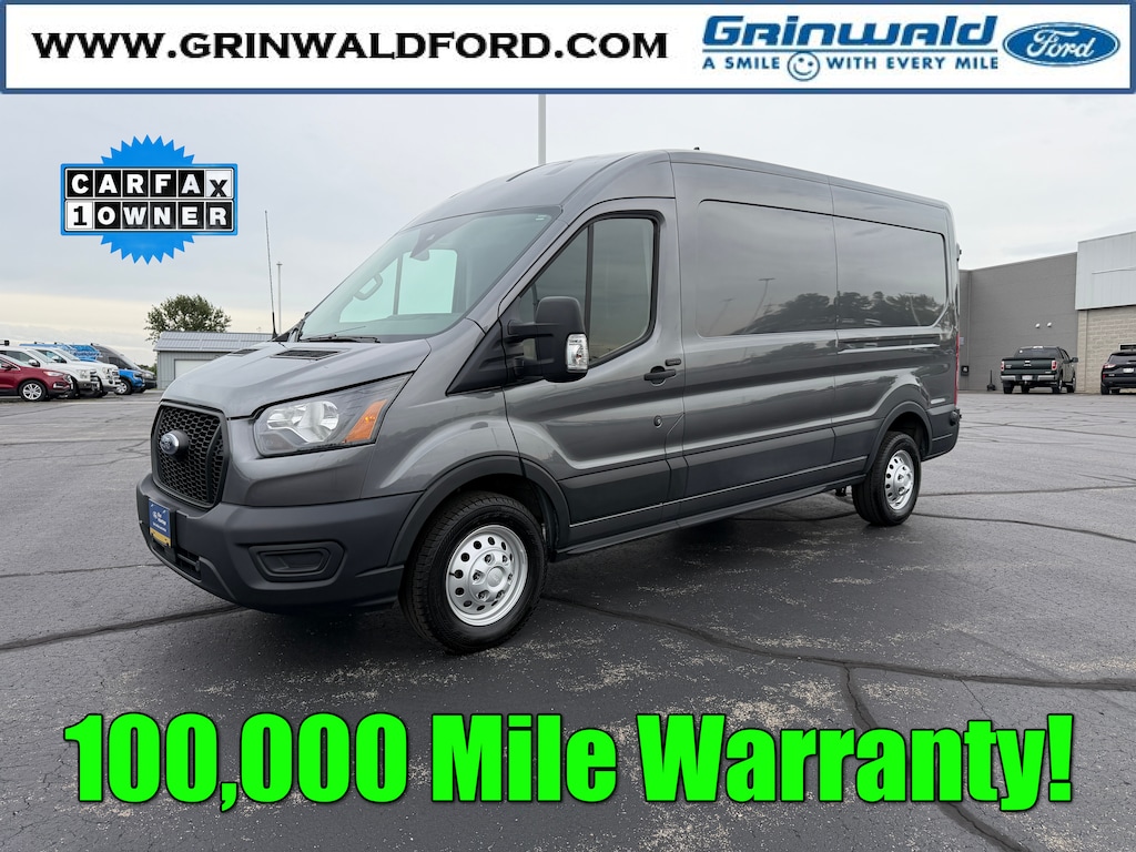 Certified 2023 Ford Transit-250 Cargo Base Van Medium Roof Van