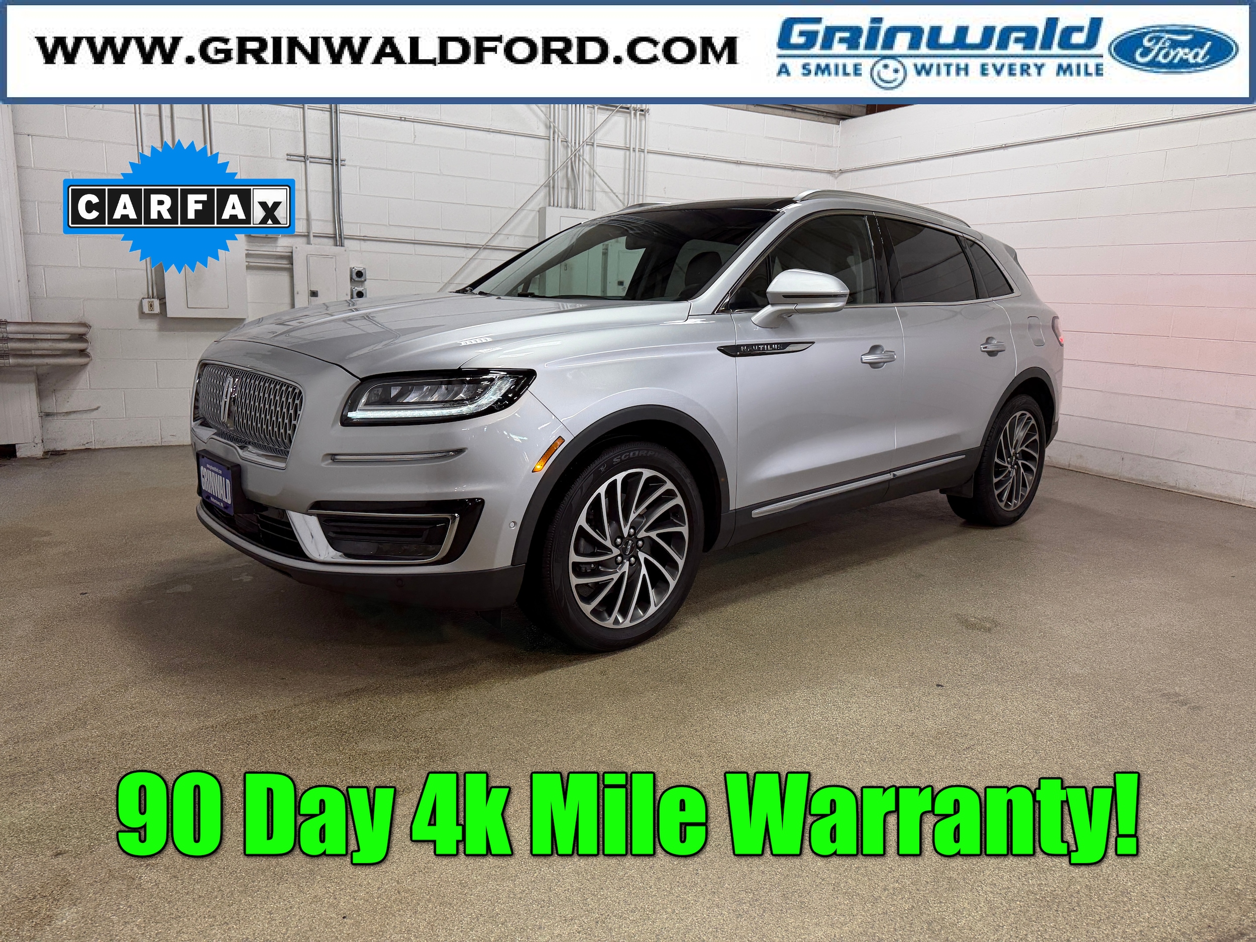 2019 Lincoln Nautilus Reserve