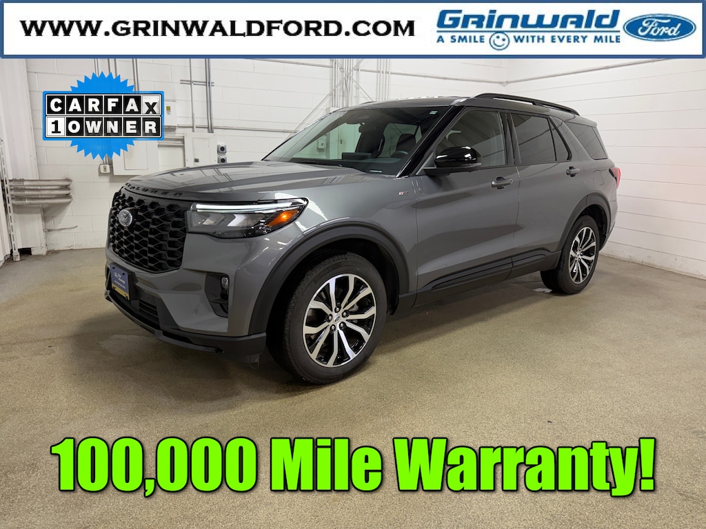 Certified 2025 Ford Explorer ST-Line SUV